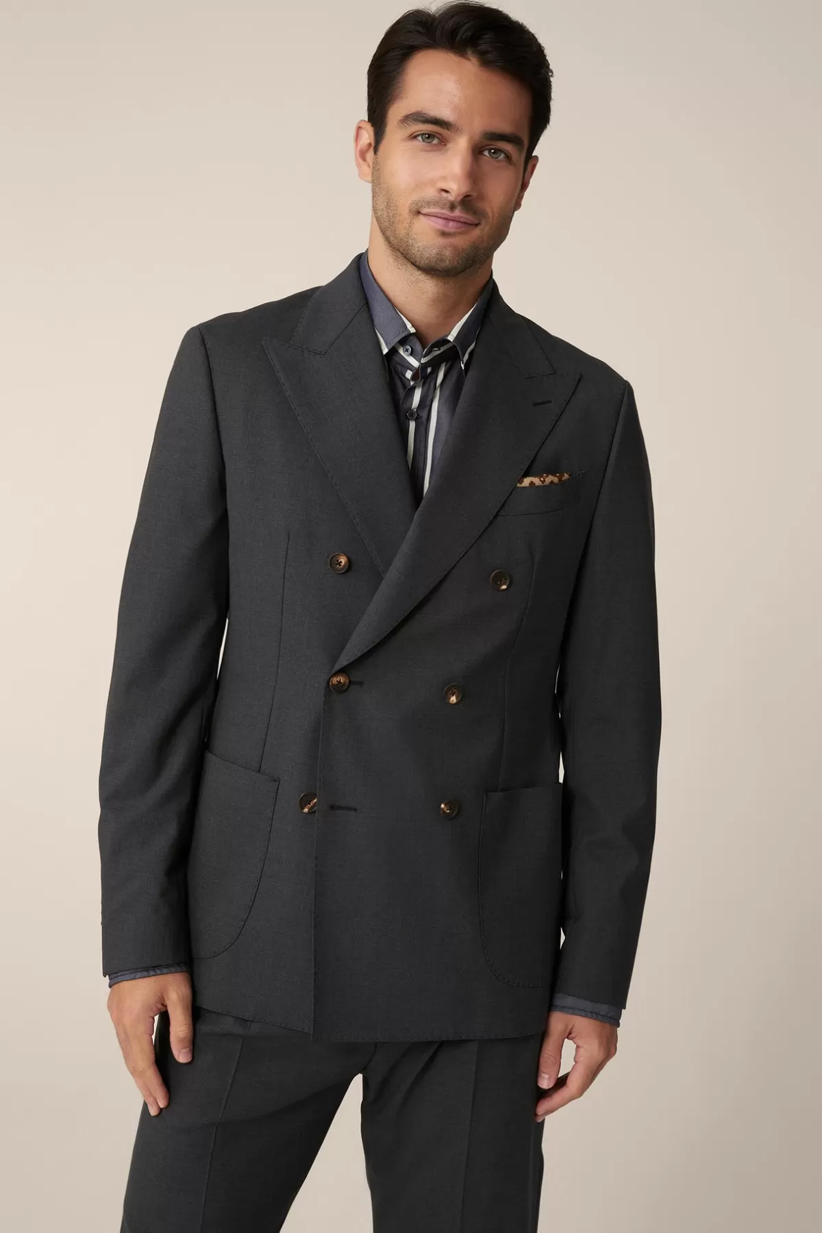 Fashion Baukasten-Doppelreiher-Sakko Sation In Herren Sakkos