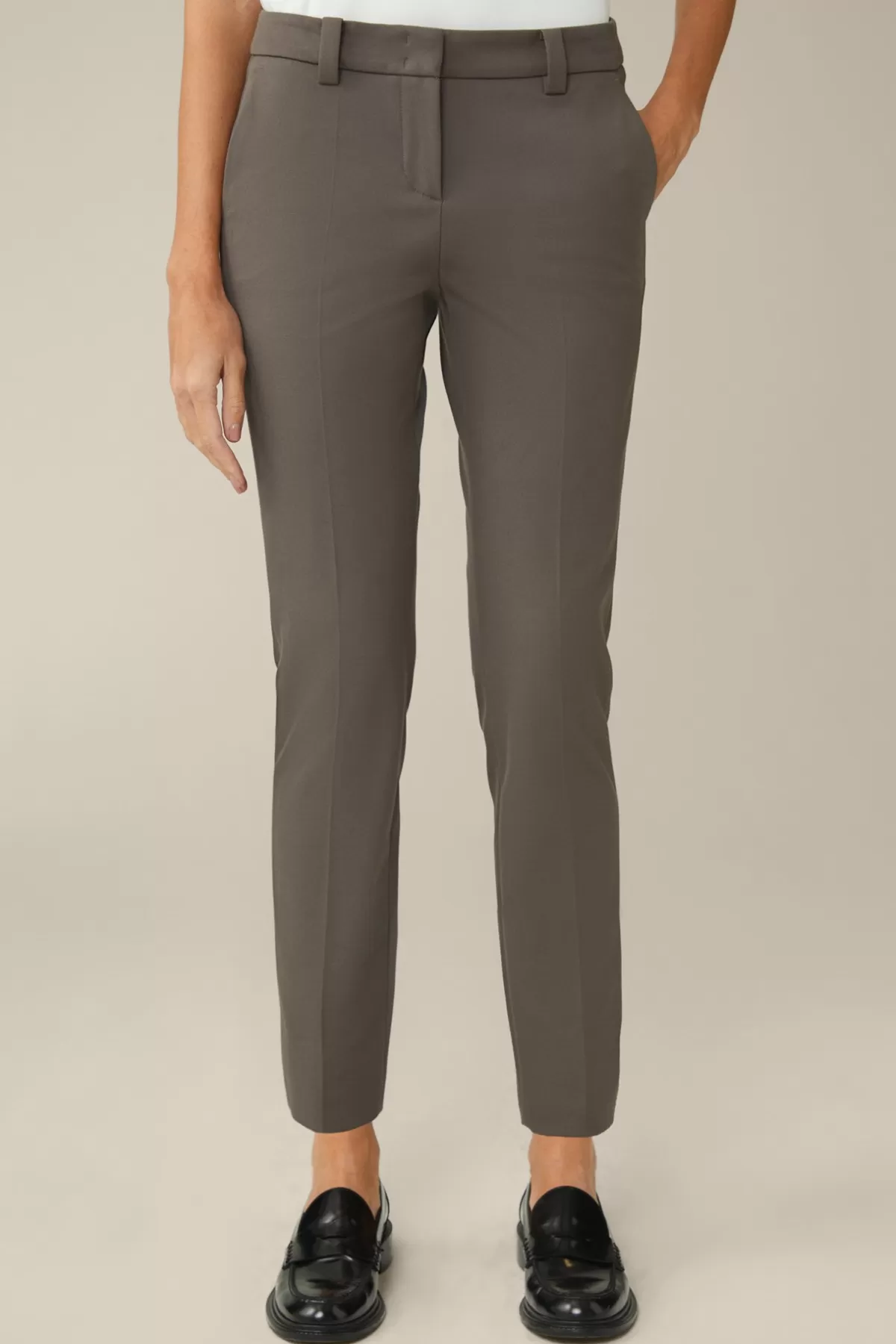 Store Baumwoll-Bi-Stretch-Chino In Damen Hosen & Jeans