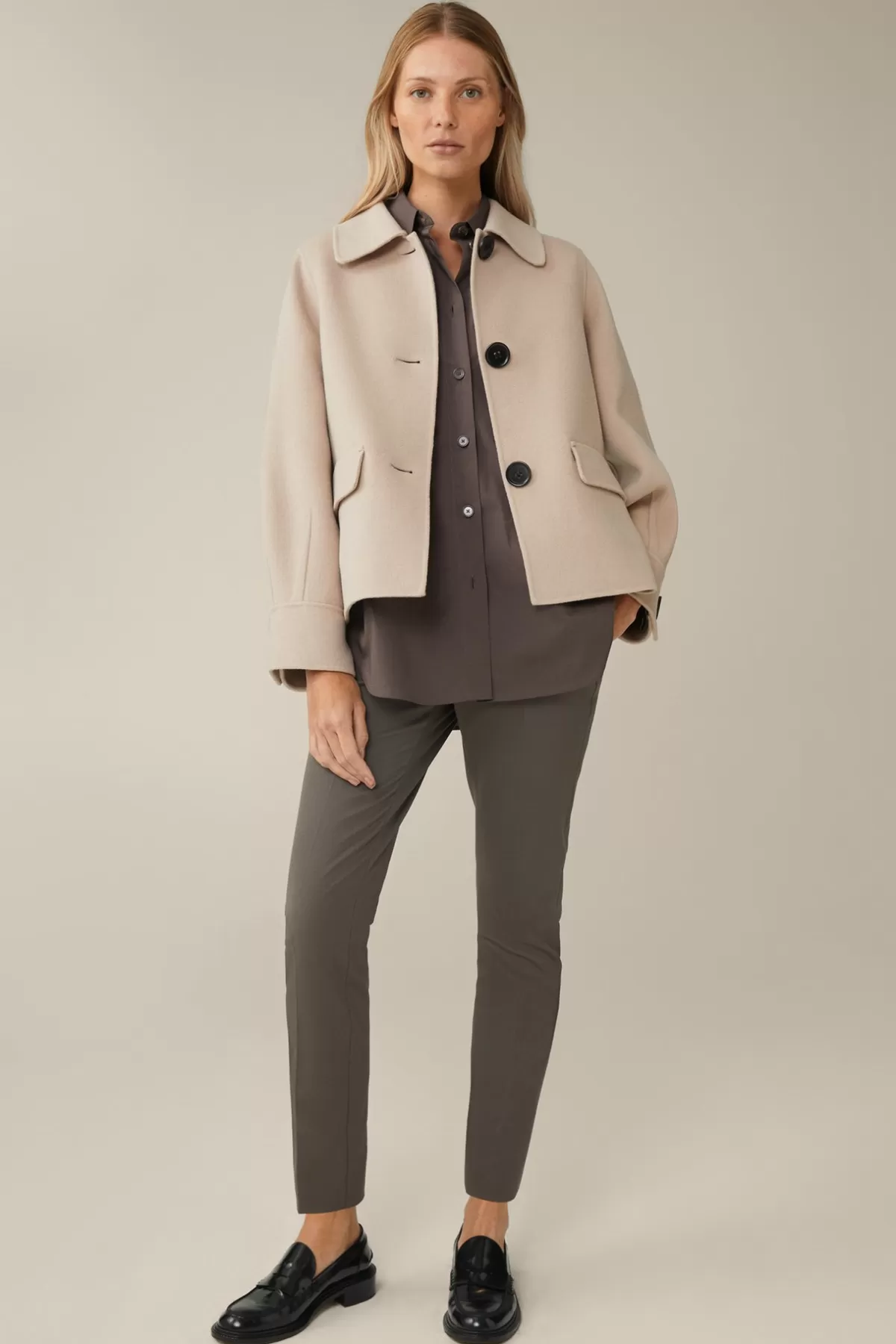 Store Baumwoll-Bi-Stretch-Chino In Damen Hosen & Jeans