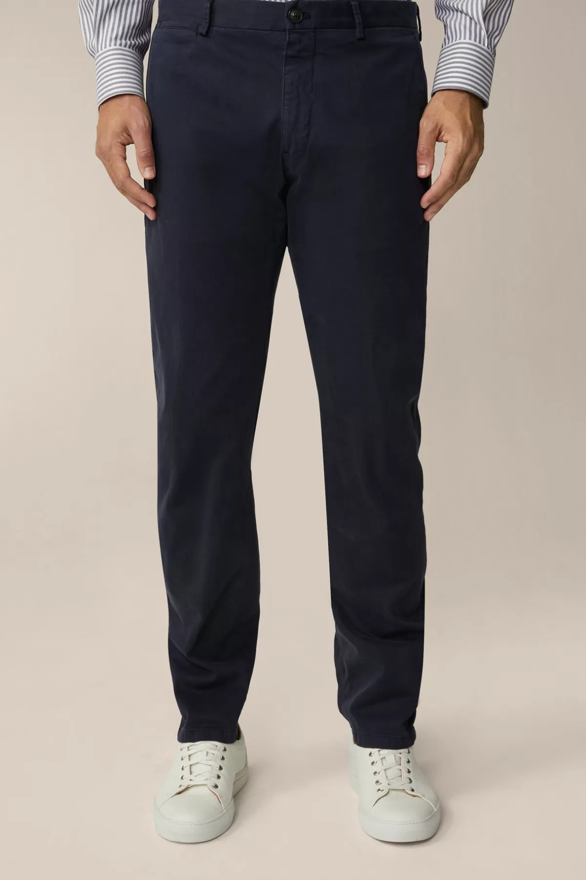 Sale Baumwoll-Chino Cino In Navy Herren Hosen & Jeans