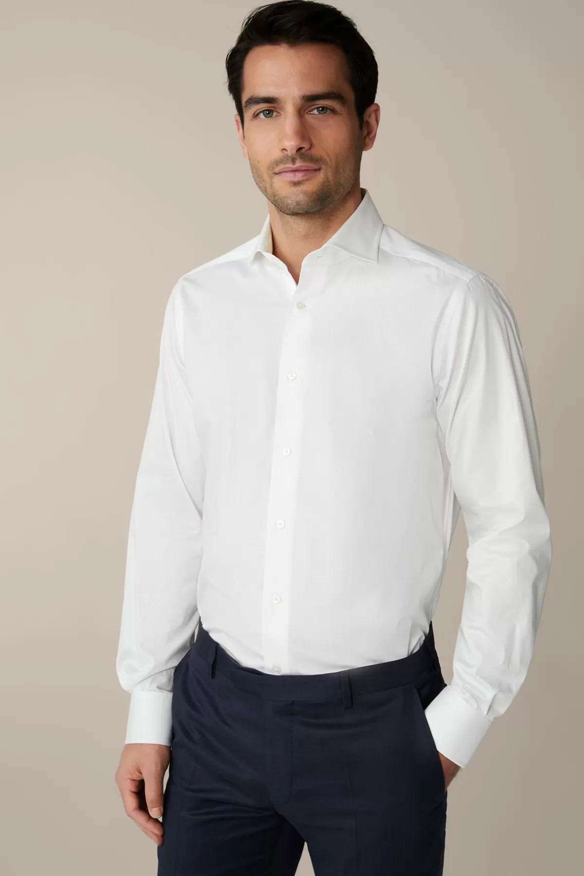 Best Sale Baumwoll-Hemd Riccio In Herren Hemden