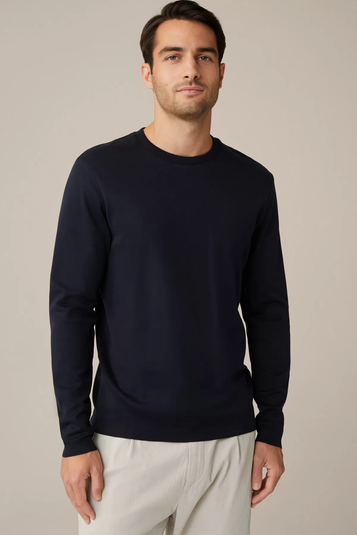 Discount Baumwoll-Langarm-Shirt Frido In Herren T-Shirts & Sweats