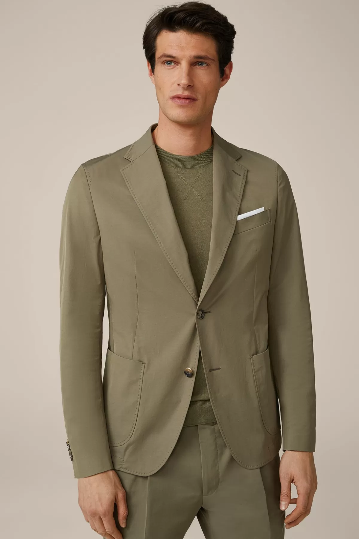 Fashion Baumwollmix-Baukasten-Sakko Giro In E Herren Sakkos