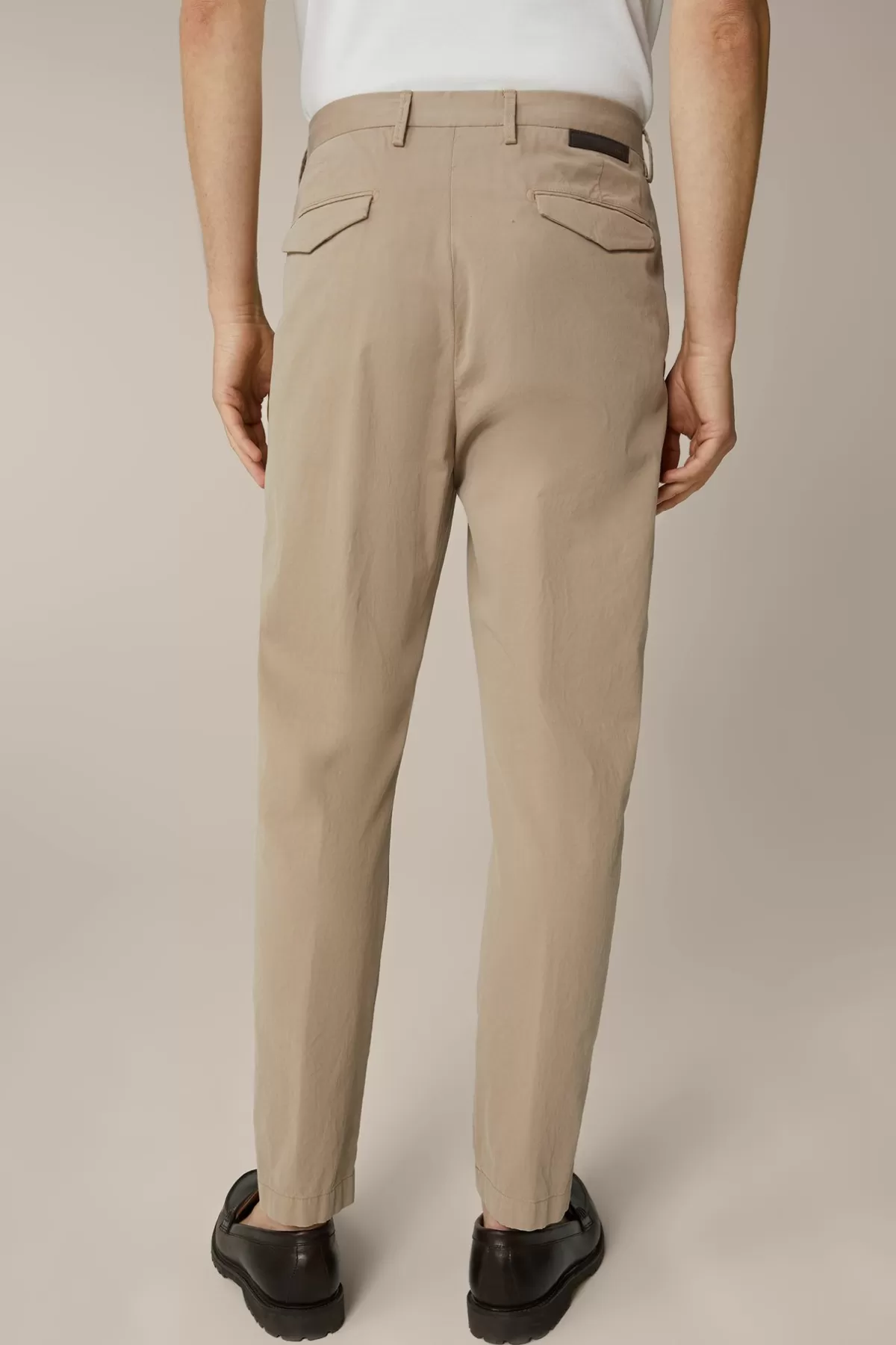 Sale Baumwollmix-Hose Flero Mit Bundfalte In Herren Hosen & Jeans
