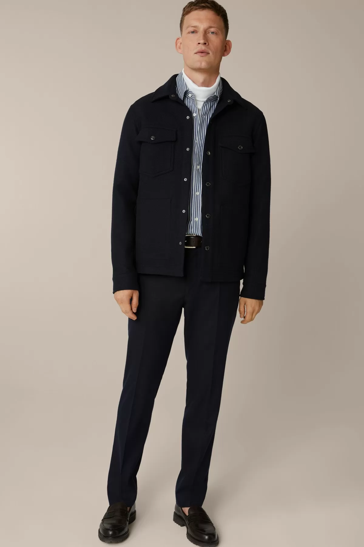 Shop Baumwoll-Rollkragen-Shirt Frido In Herren T-Shirts & Sweats