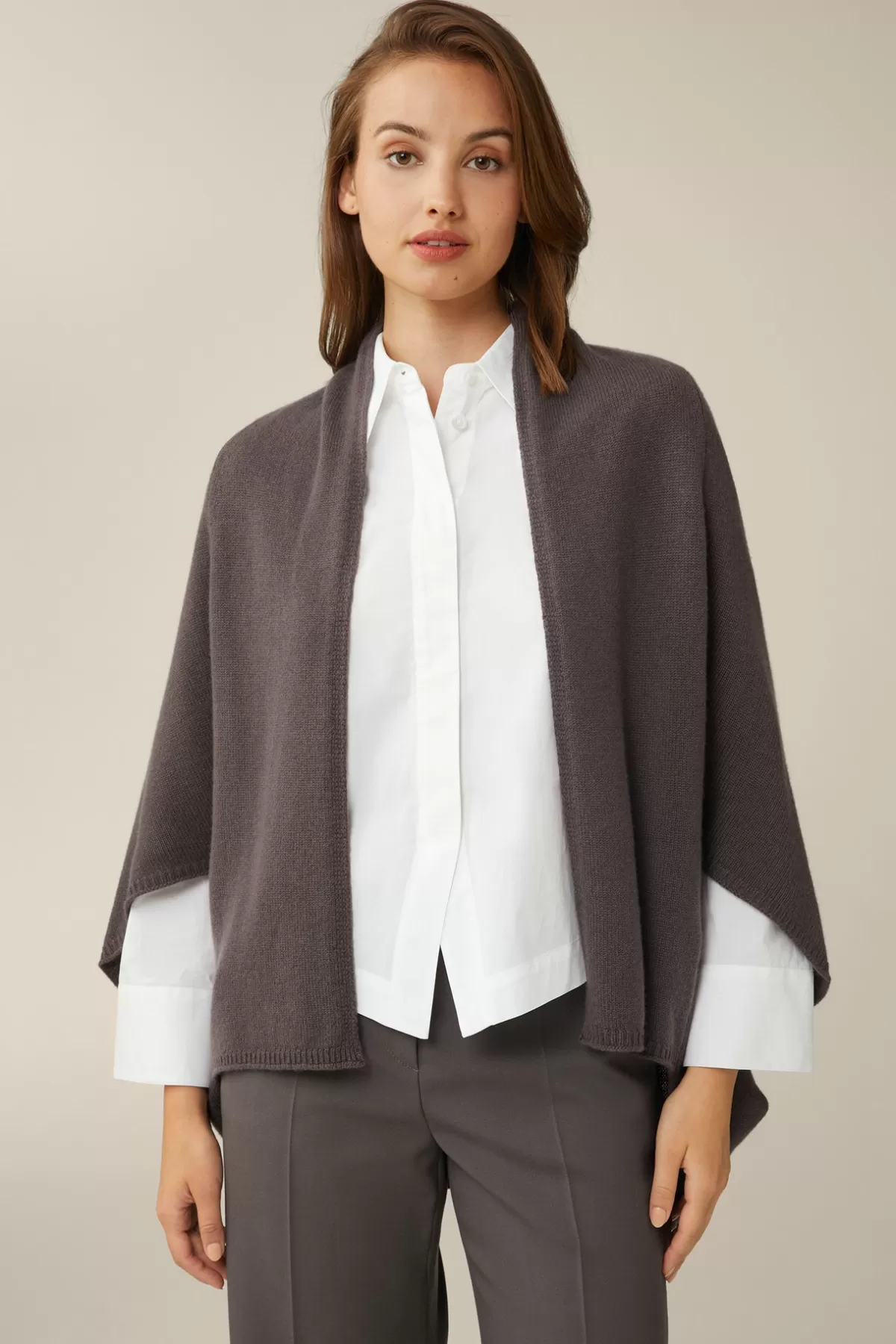 Clearance Cashmere-Cape In Damen Mutzen & Schals