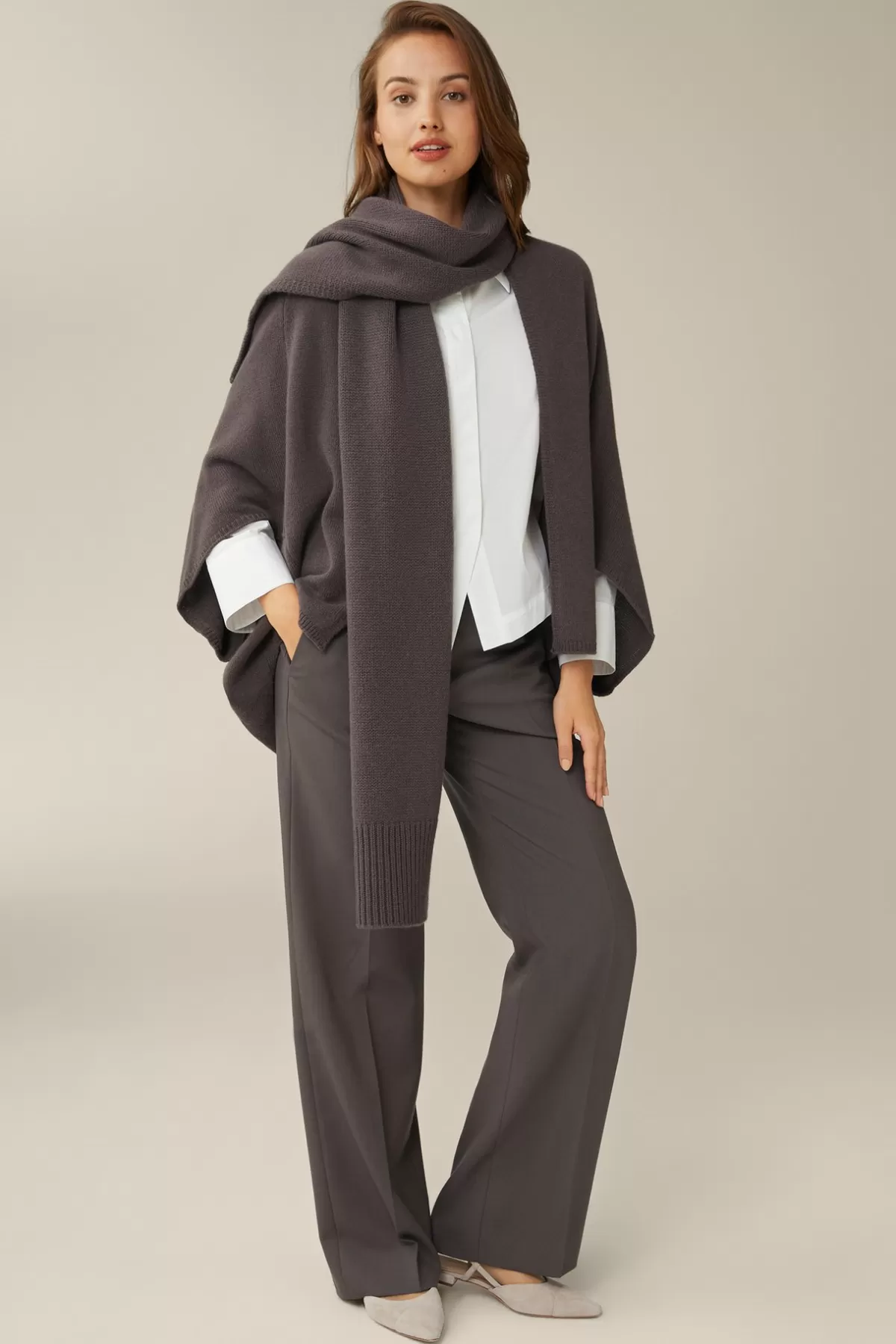 Clearance Cashmere-Cape In Damen Mutzen & Schals