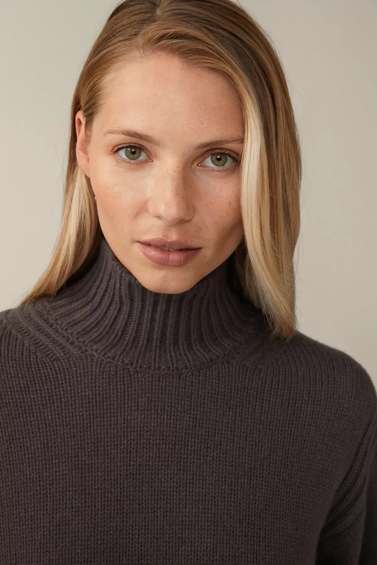 Cheap Cashmere-Rollkragen-Pullover In Damen 100% Cashmere