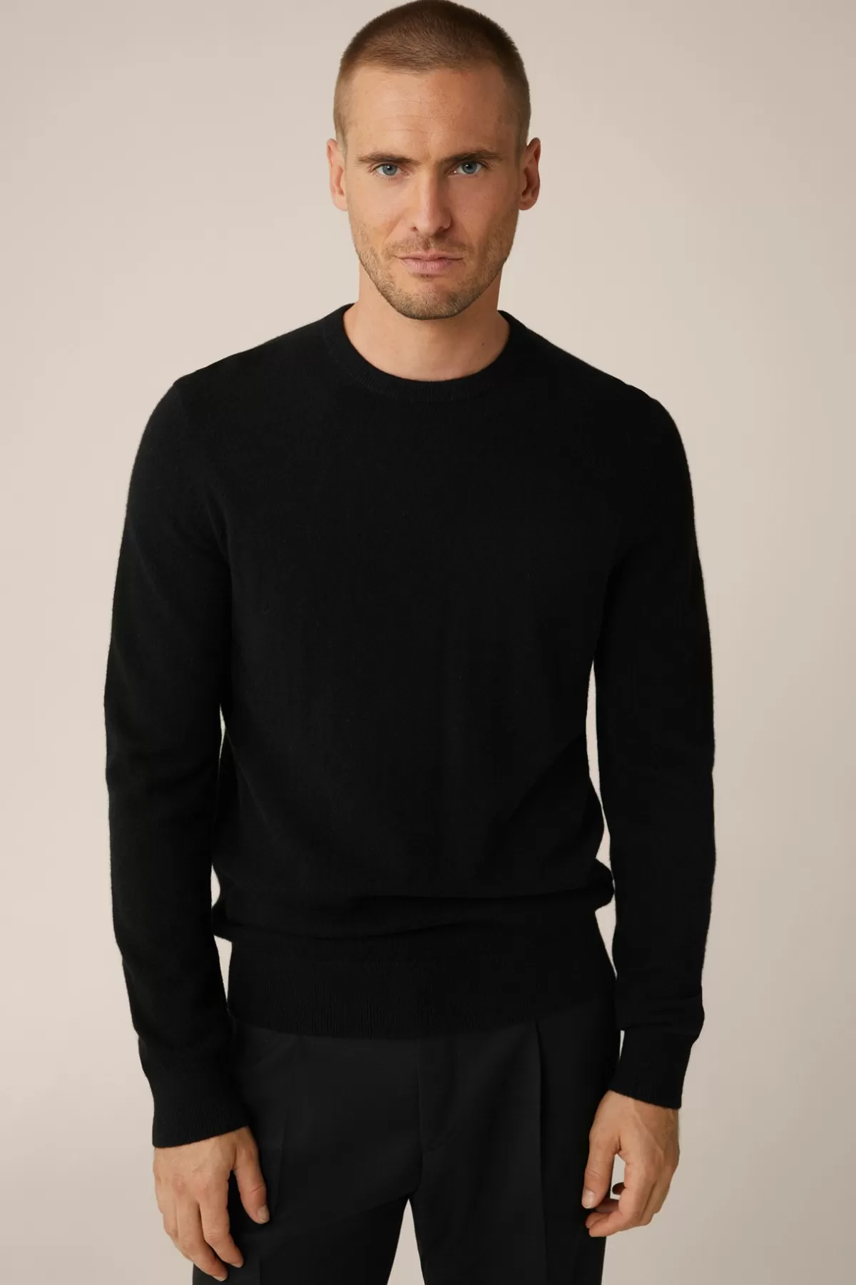 Store Cashmere-Rundhals-Pullover Cashmono In Herren 100% Cashmere