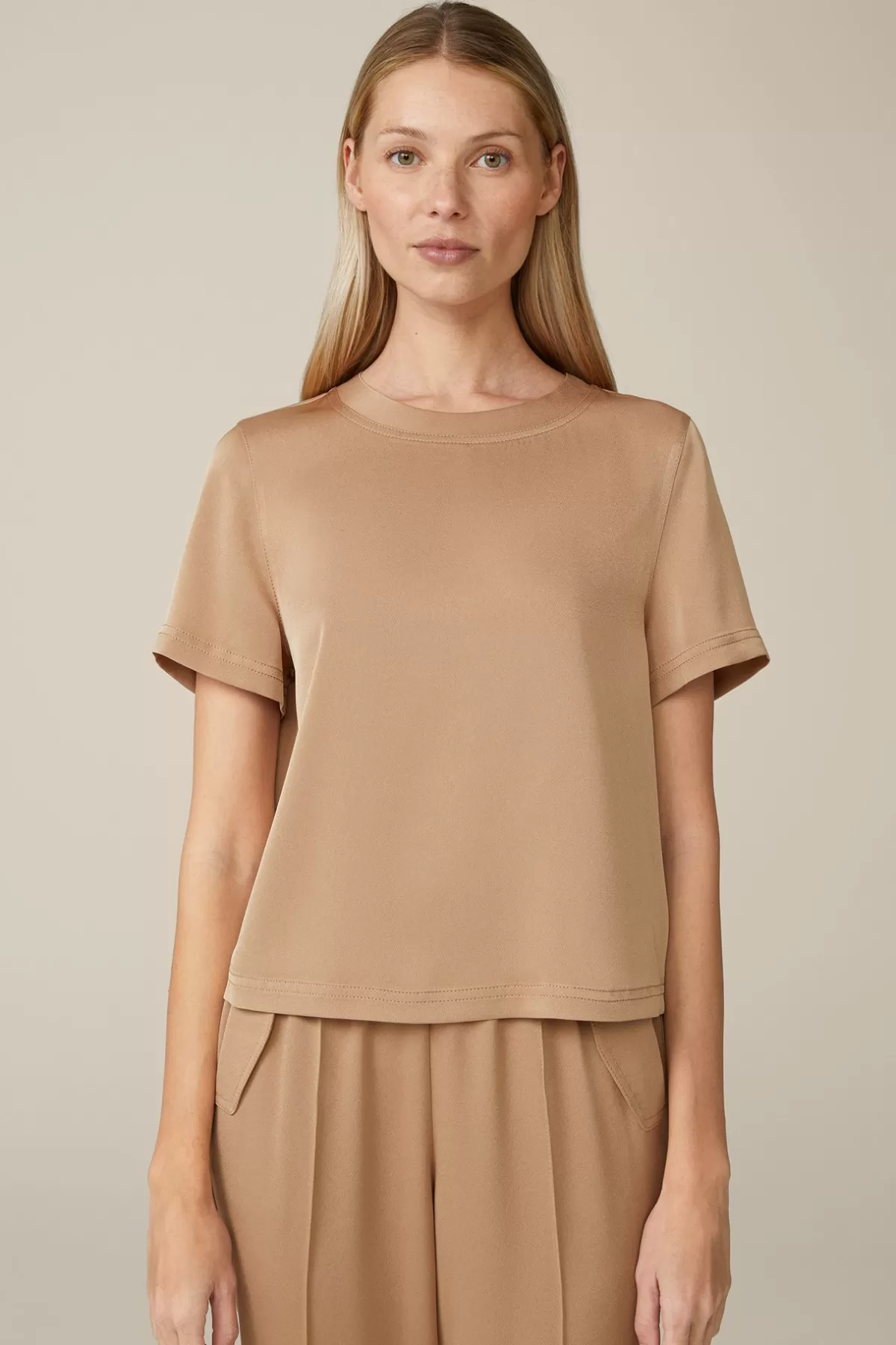 Best Sale Crepe-Blusen-Shirt In Damen Blusen & Tops