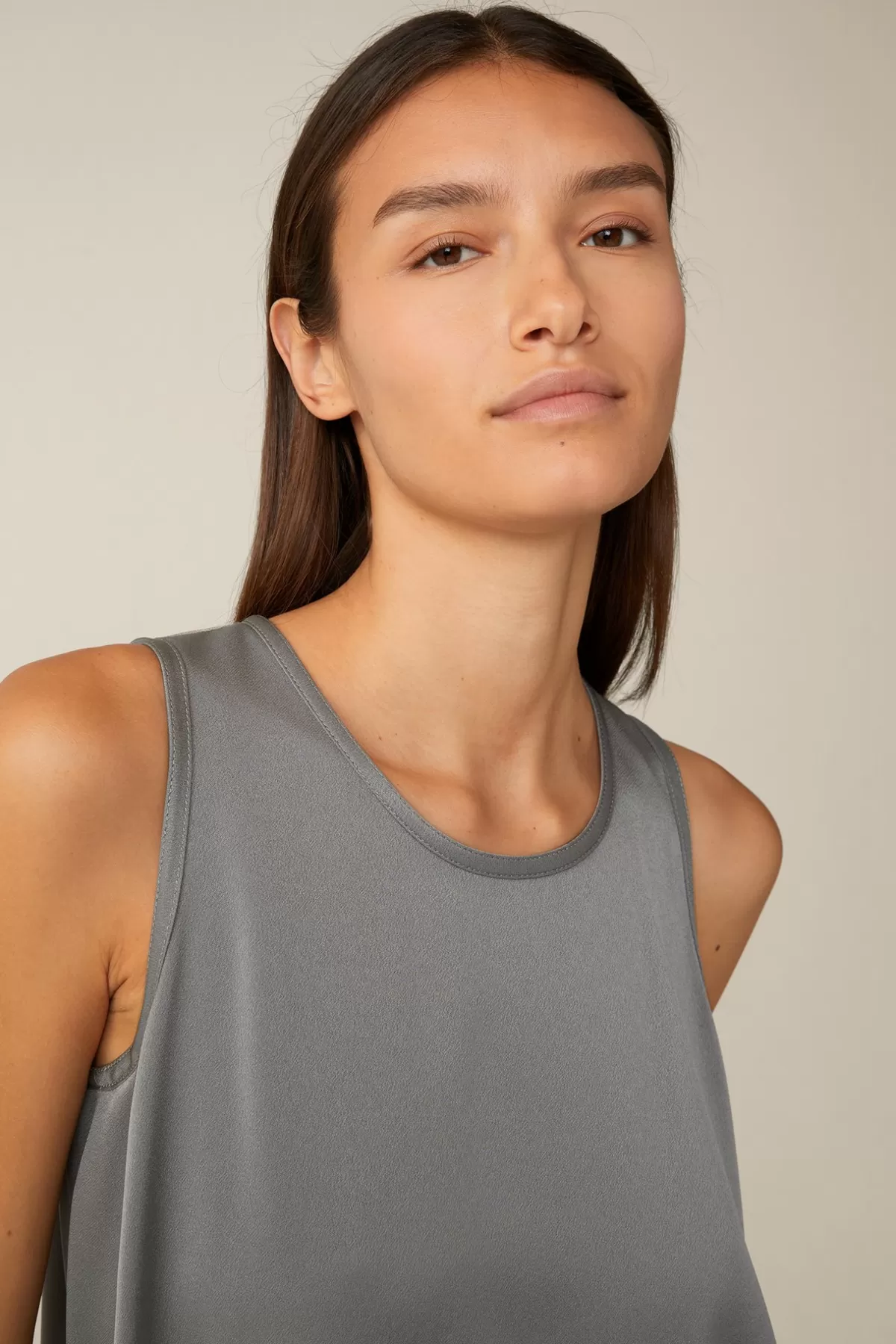 Online Crepe-Blusen-Top In Damen Blusen & Tops