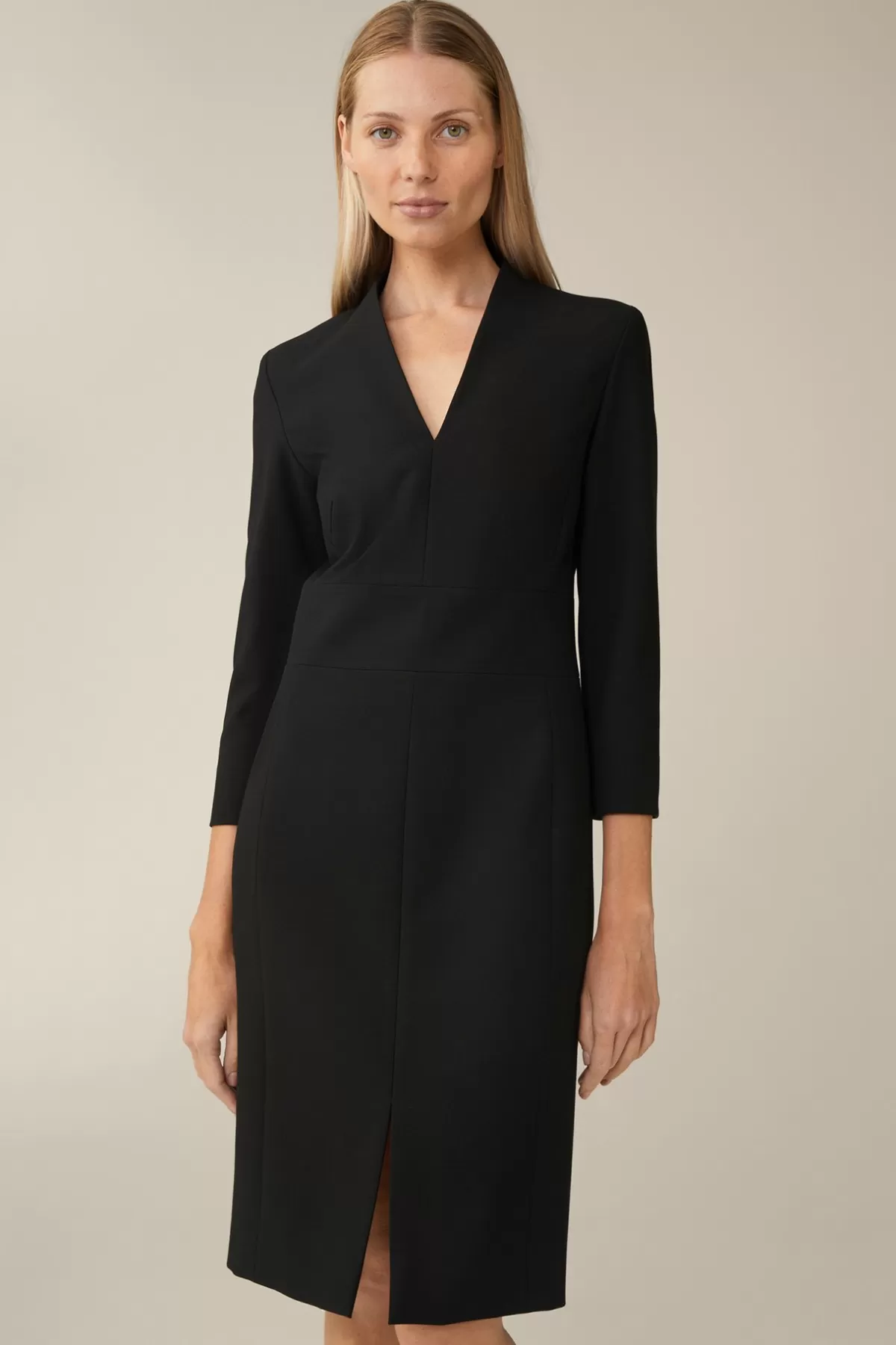 Fashion Crepe-Etui-Kleid In Damen Kleider & Overalls