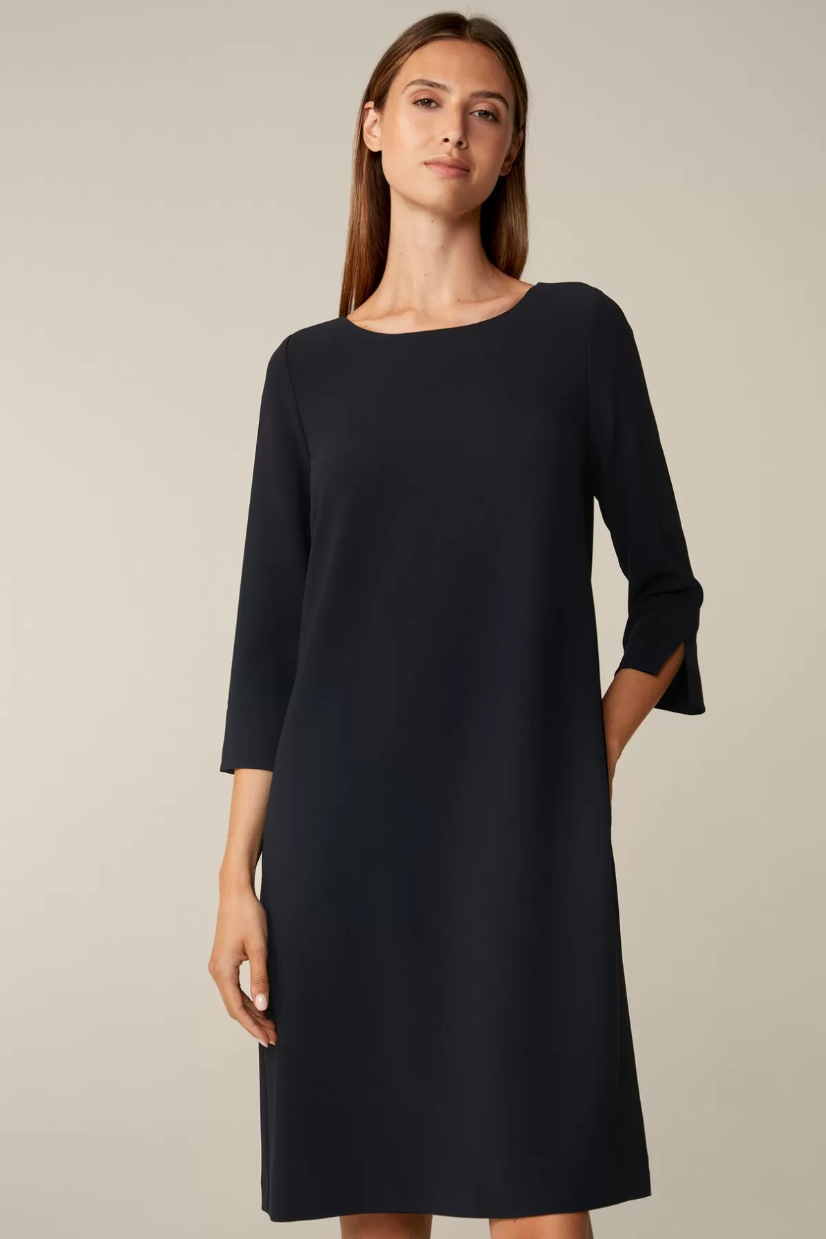 Store Crepe-Kleid In A-Linie In Damen Kleider & Overalls