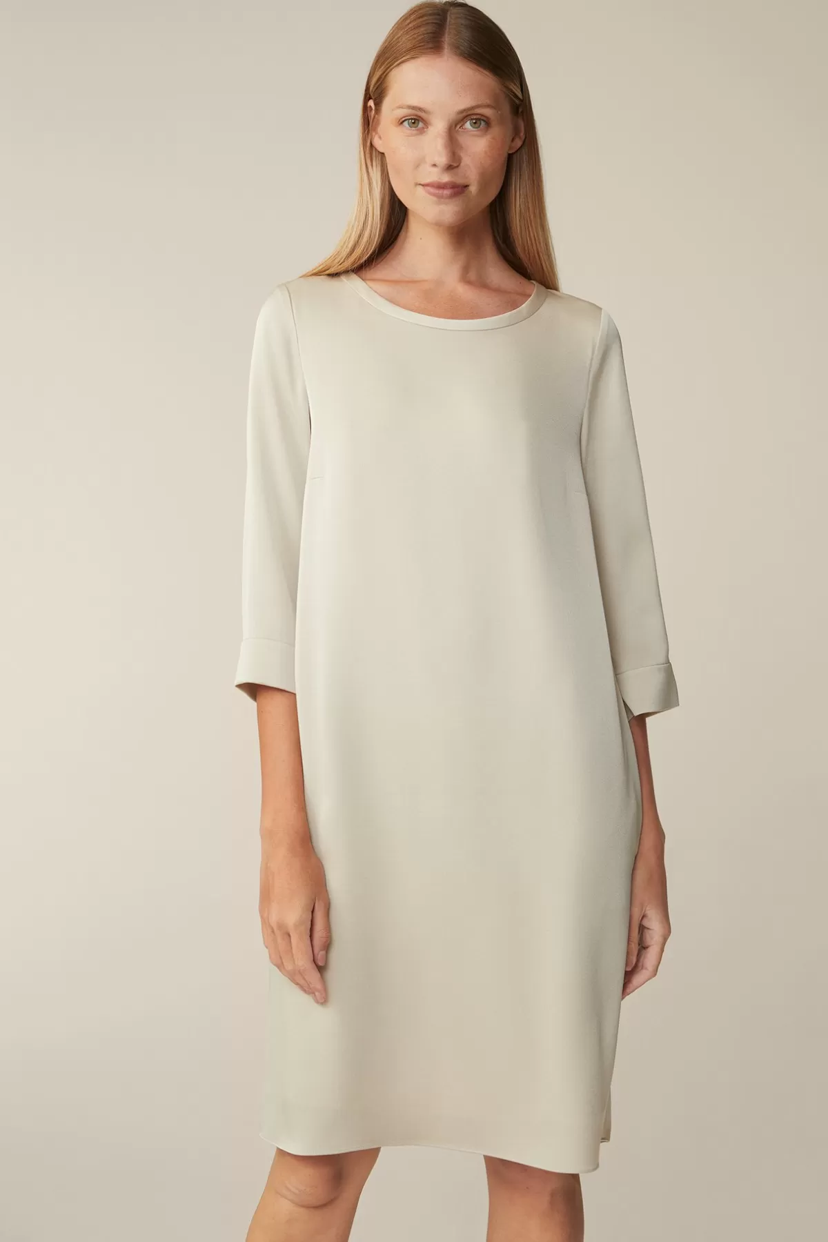 Flash Sale Crepe-Kleid In H-Linie In Damen Kleider & Overalls