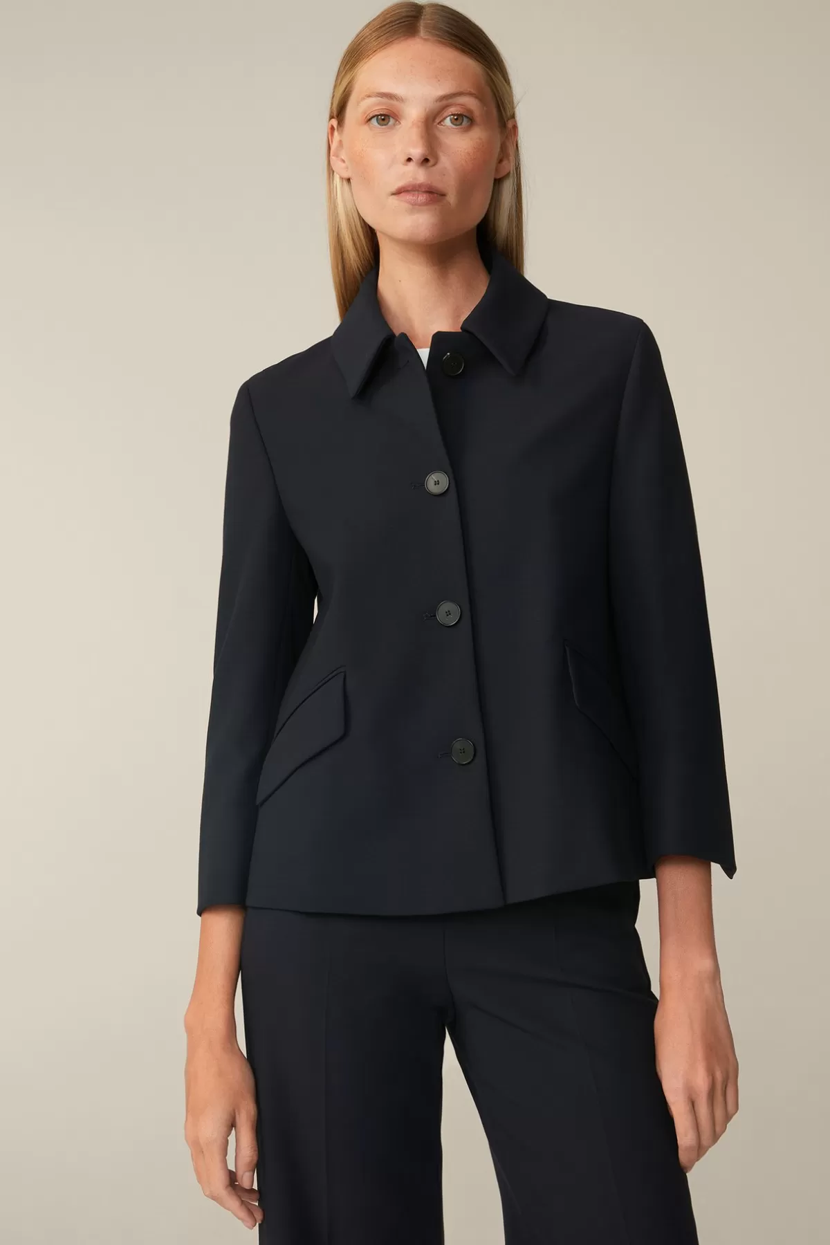 Hot Crepe-Kurz-Blazer In Damen Blazer