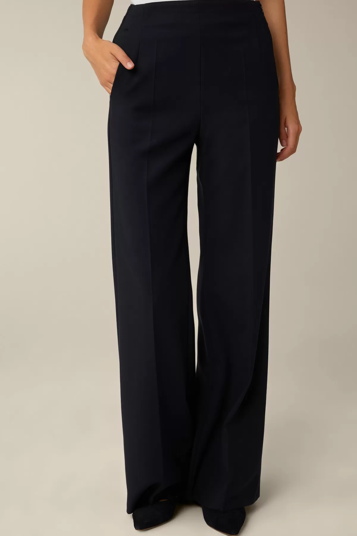 Clearance Crepe-Marlene-Hose In Damen Hosen & Jeans