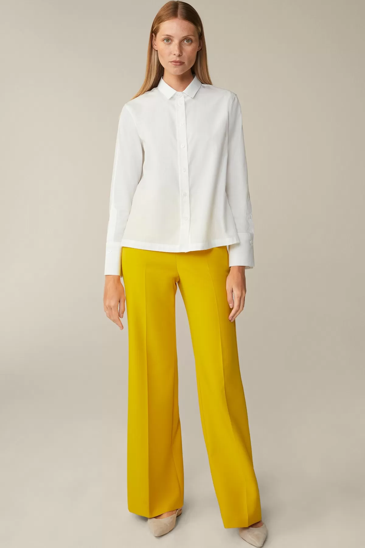 Outlet Crepe-Marlene-Hose In Damen Hosen & Jeans