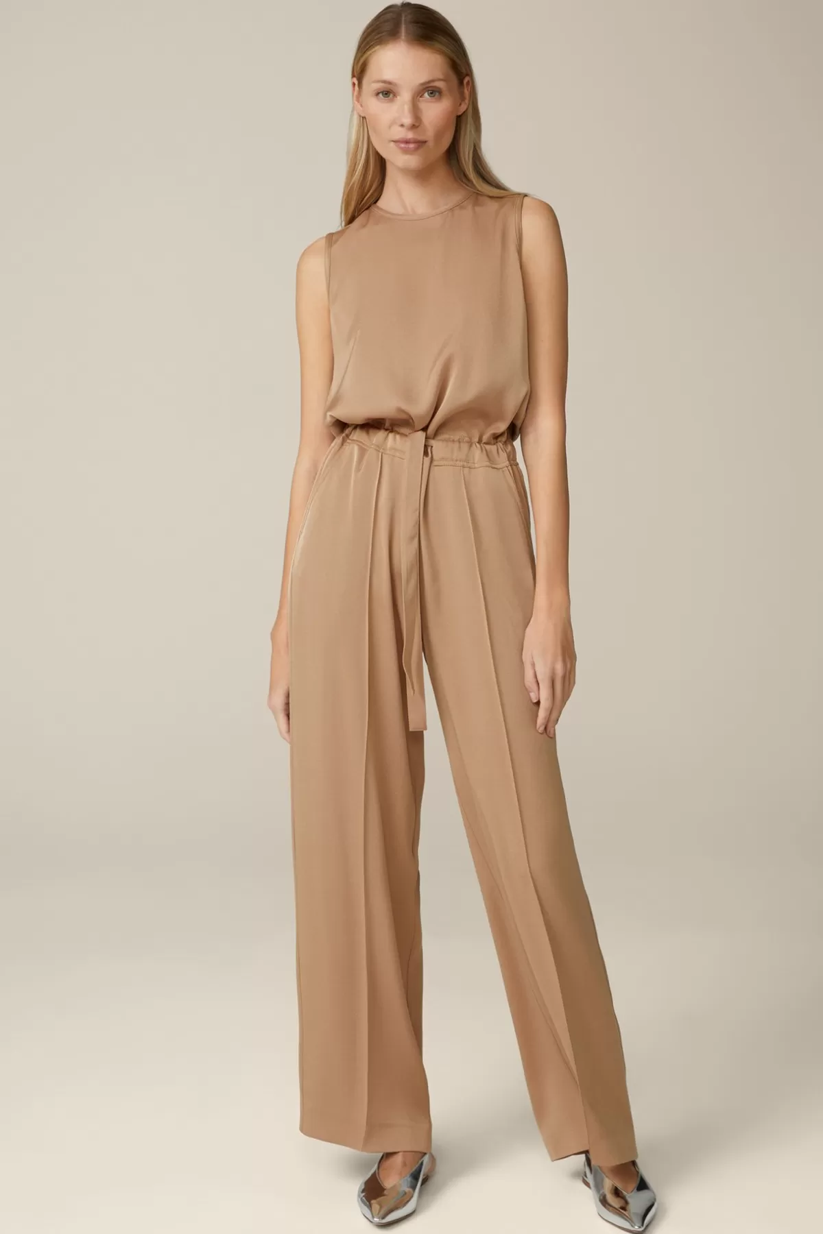 Store Crepe-Overall In Damen Kleider & Overalls
