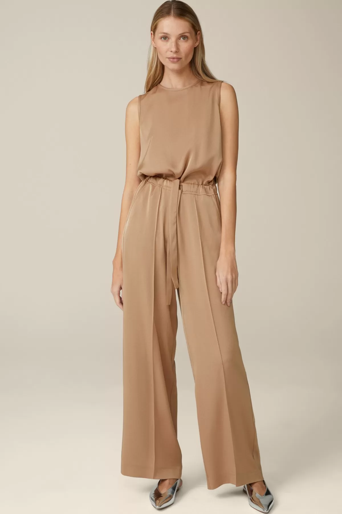 Store Crepe-Overall In Damen Kleider & Overalls