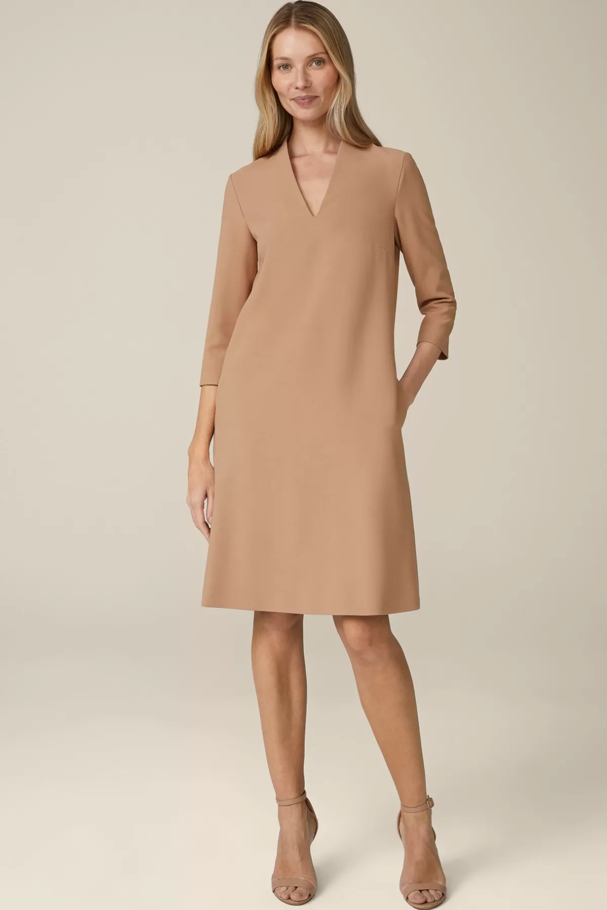 Clearance Crepe-Shift-Kleid In Damen Kleider & Overalls