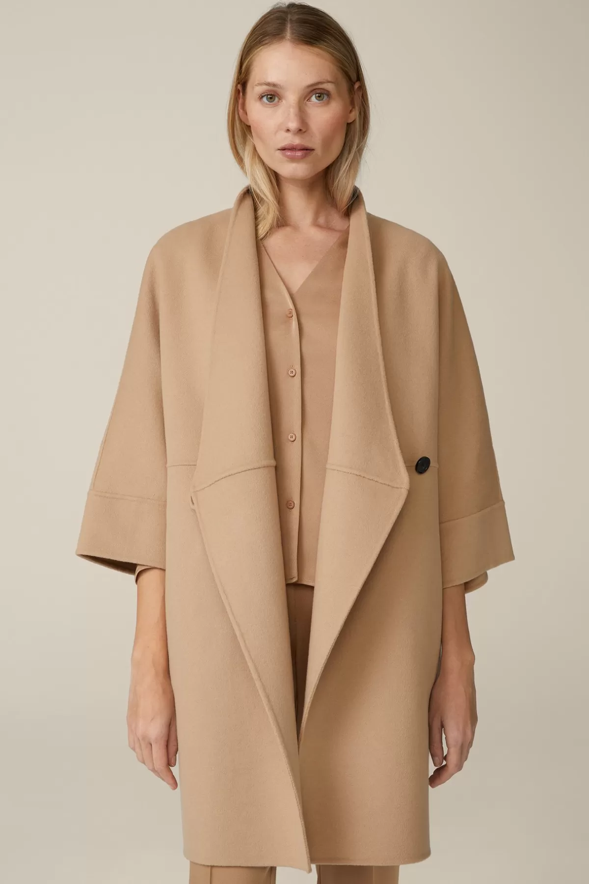 Hot Double-Cape-Mantel In Damen Jacken & Mäntel