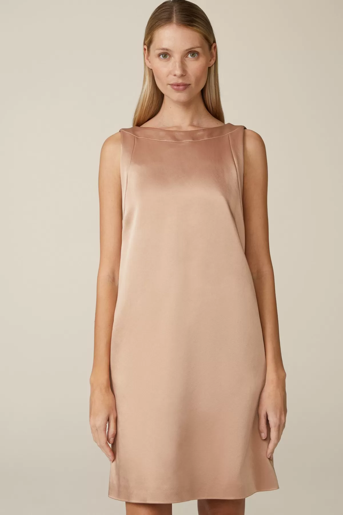 Cheap Duchesse-Satin-Cocktail-Kleid In Damen Kleider & Overalls