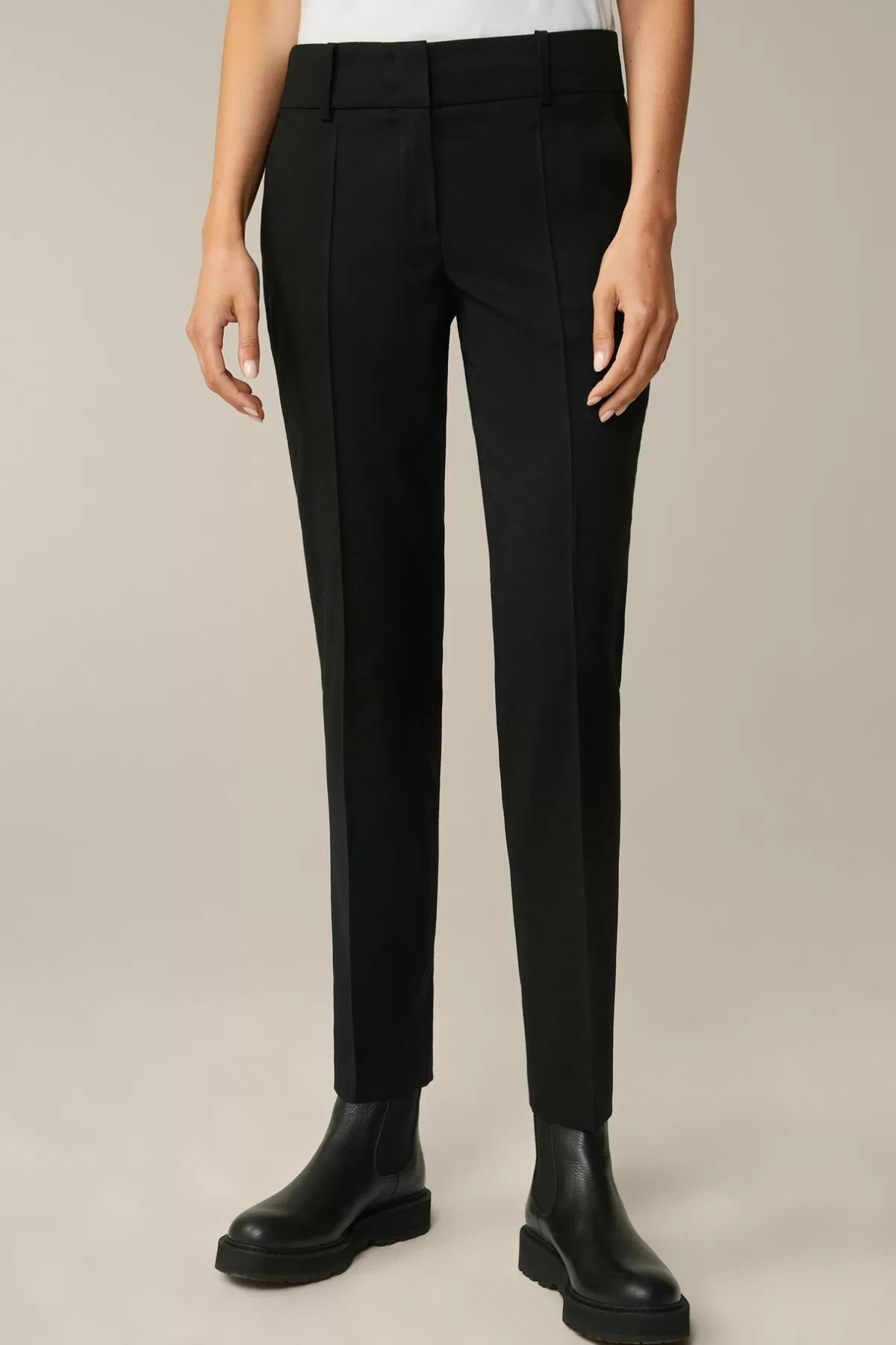 Flash Sale Flanell-Anzug-Hose In Damen Hosen & Jeans