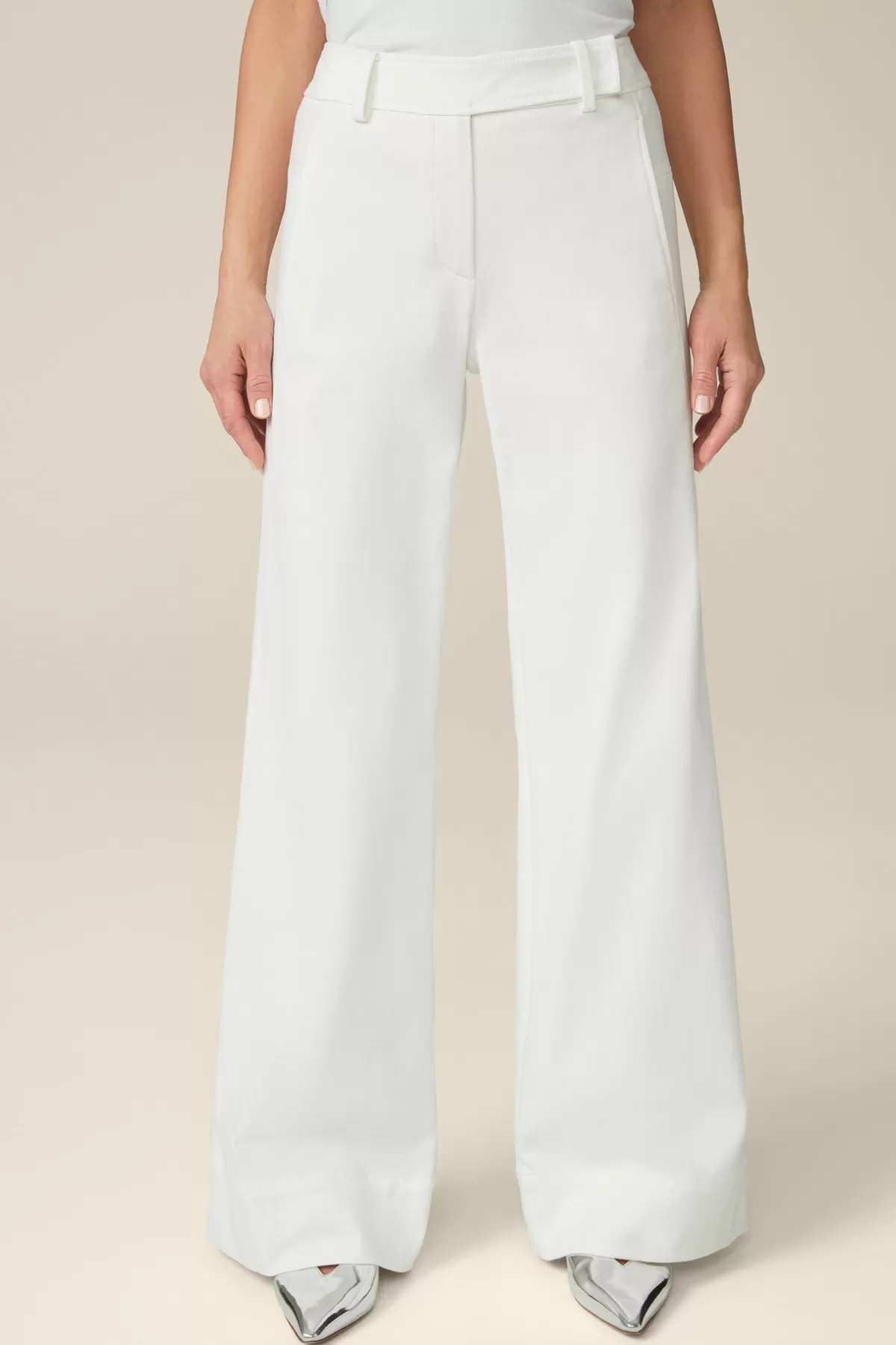 Shop Gabardine-Palazzo-Hose In Damen Hosen & Jeans