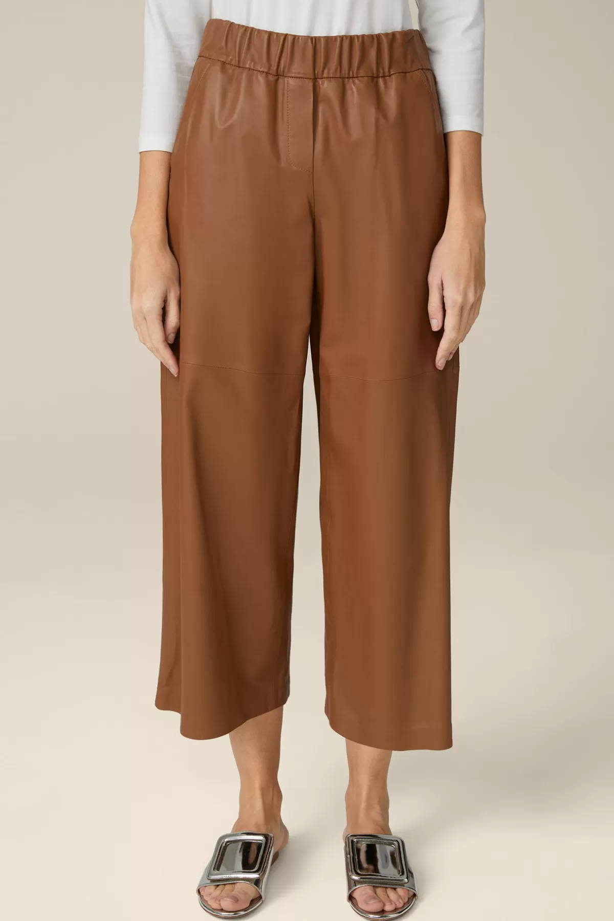 Shop Lammnappa-Leder-Culotte In Damen Leder