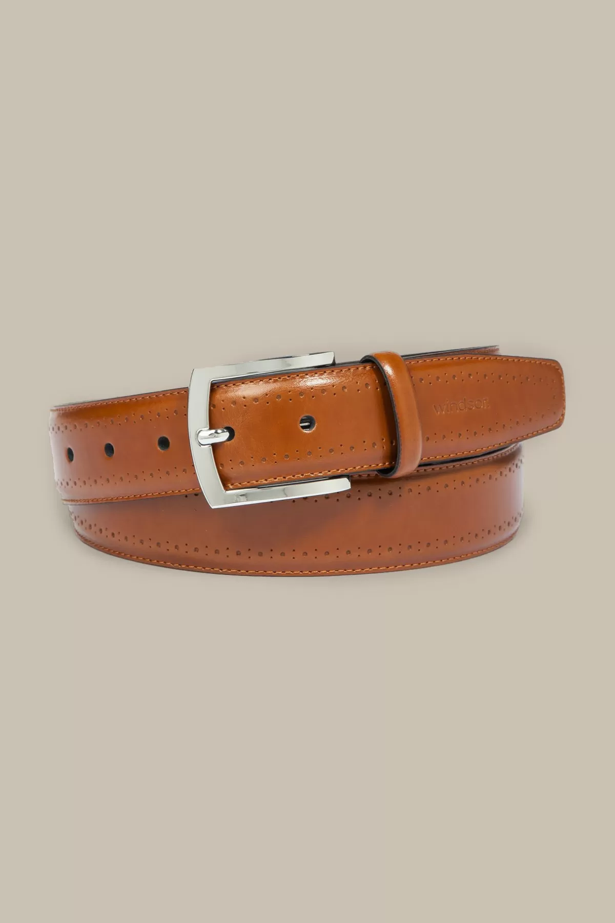 Best LederGürtel In Cognac Herren Gürtel