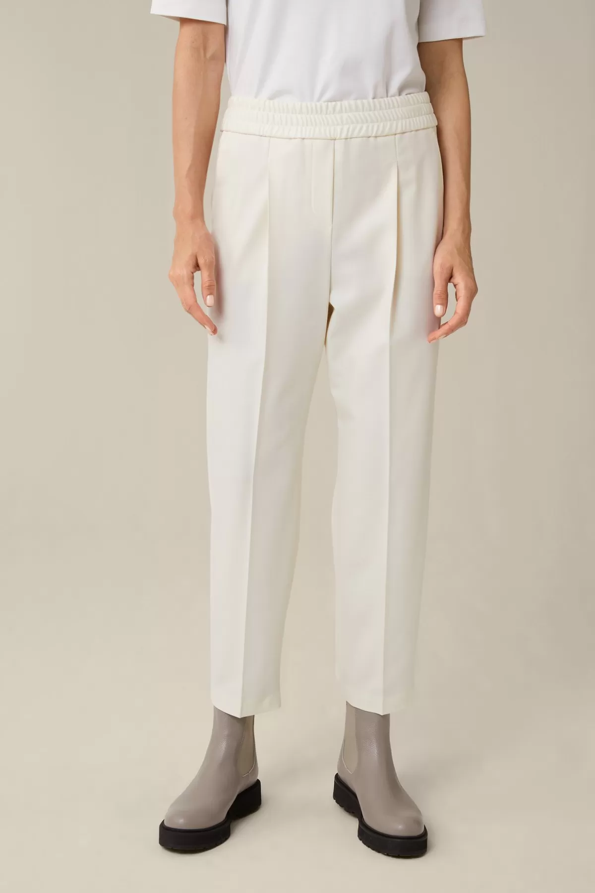 Flash Sale Luxus-Flanell-Hose Im Jogger-Stil In Damen Hosen & Jeans