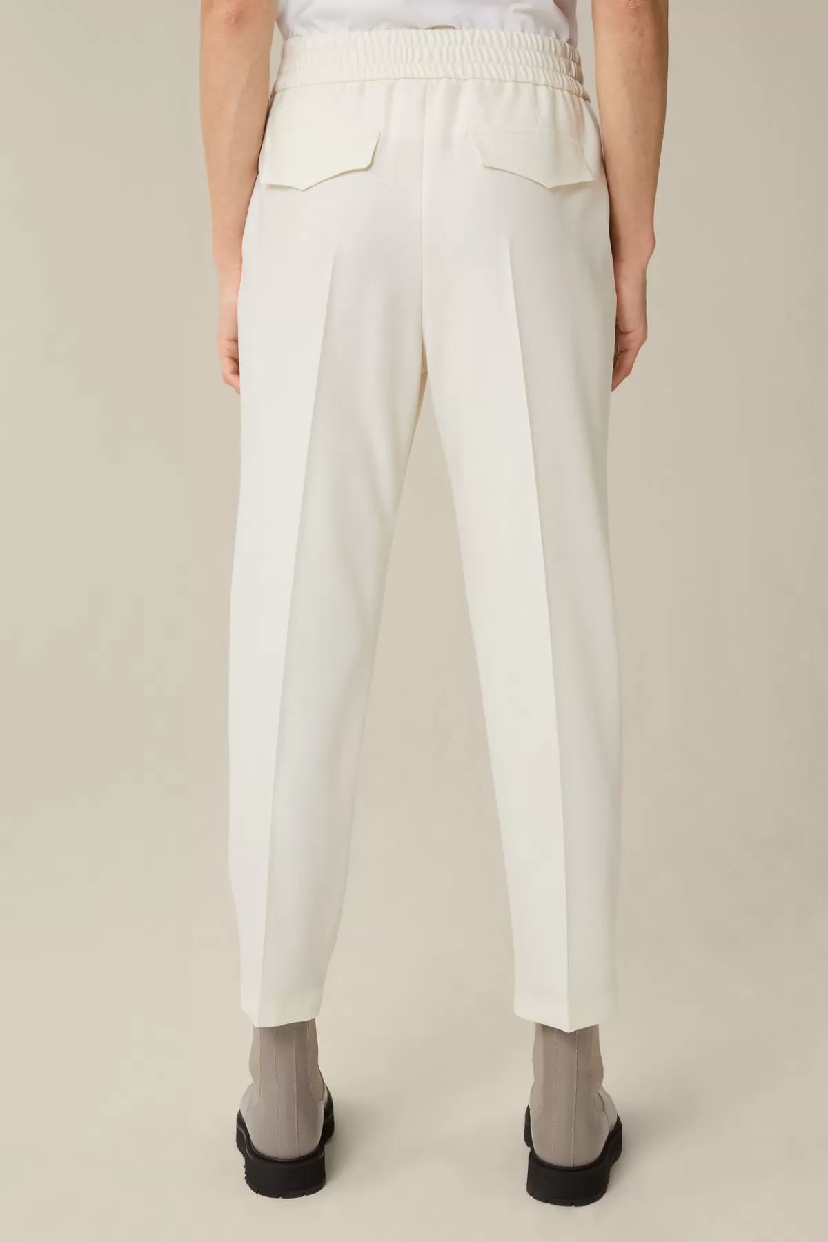 Flash Sale Luxus-Flanell-Hose Im Jogger-Stil In Damen Hosen & Jeans