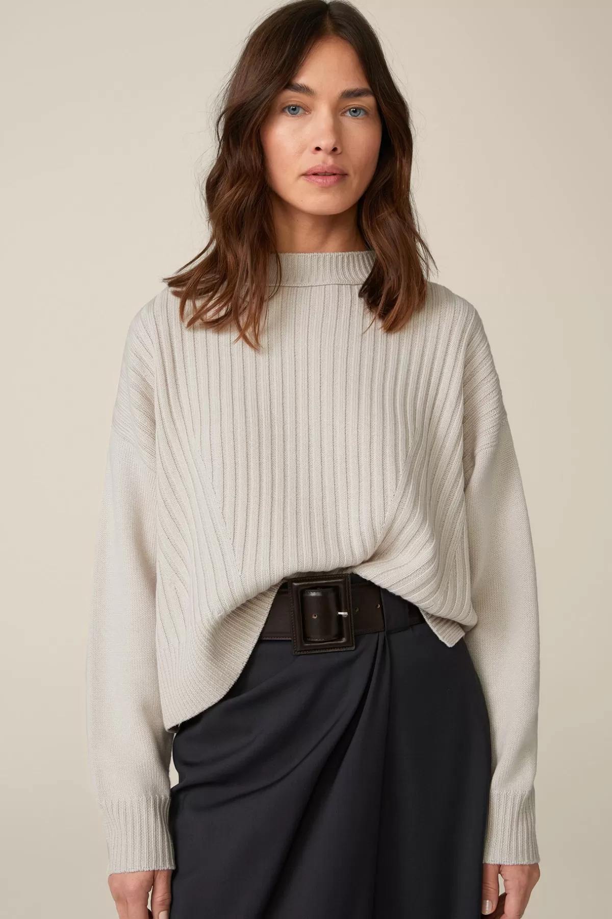 Fashion Merino-Pullover In Damen 100% Merino