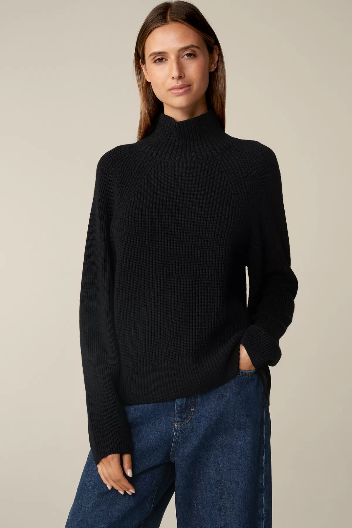 Best Merino-Strick-Rollkragen-Pullover In Damen 100% Merino