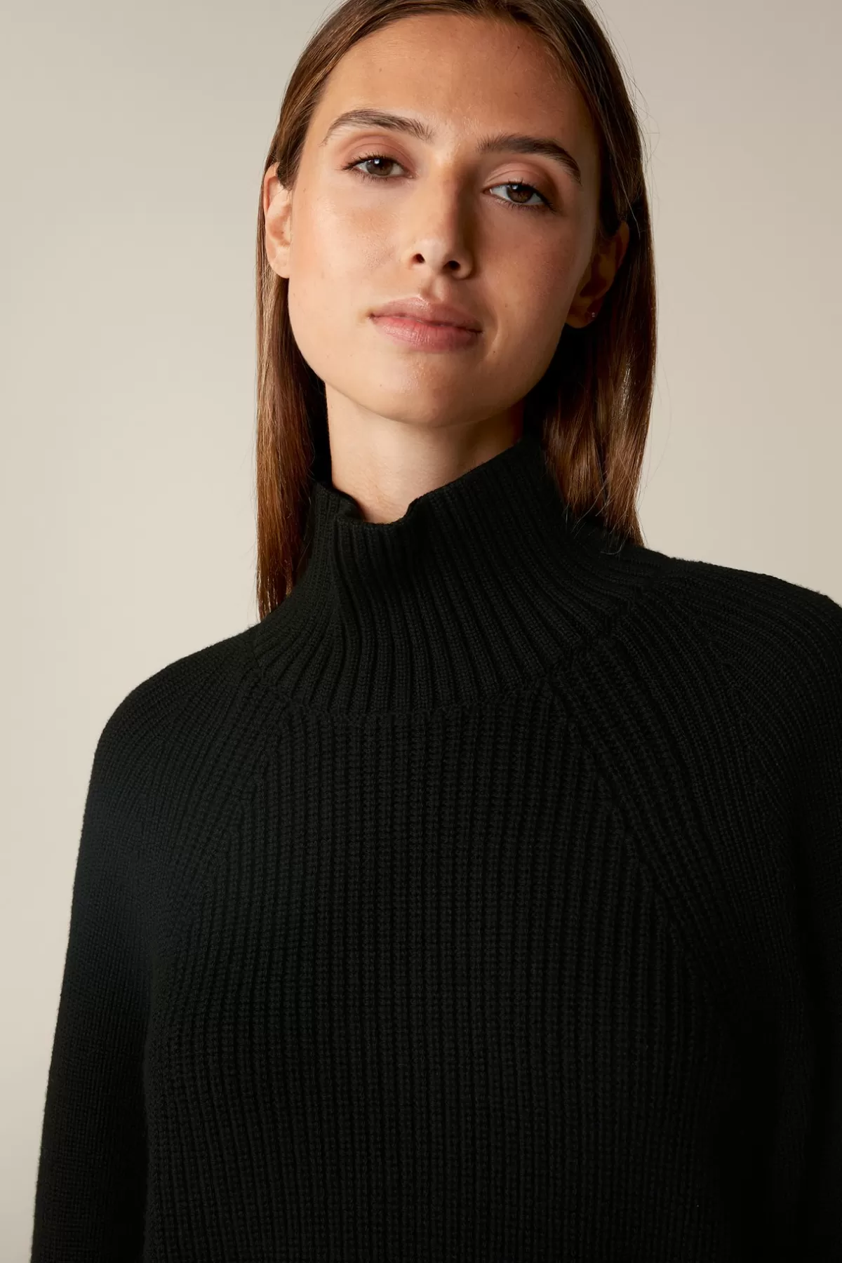 Cheap Merino-Strick-Rollkragen-Pullover In Damen 100% Merino