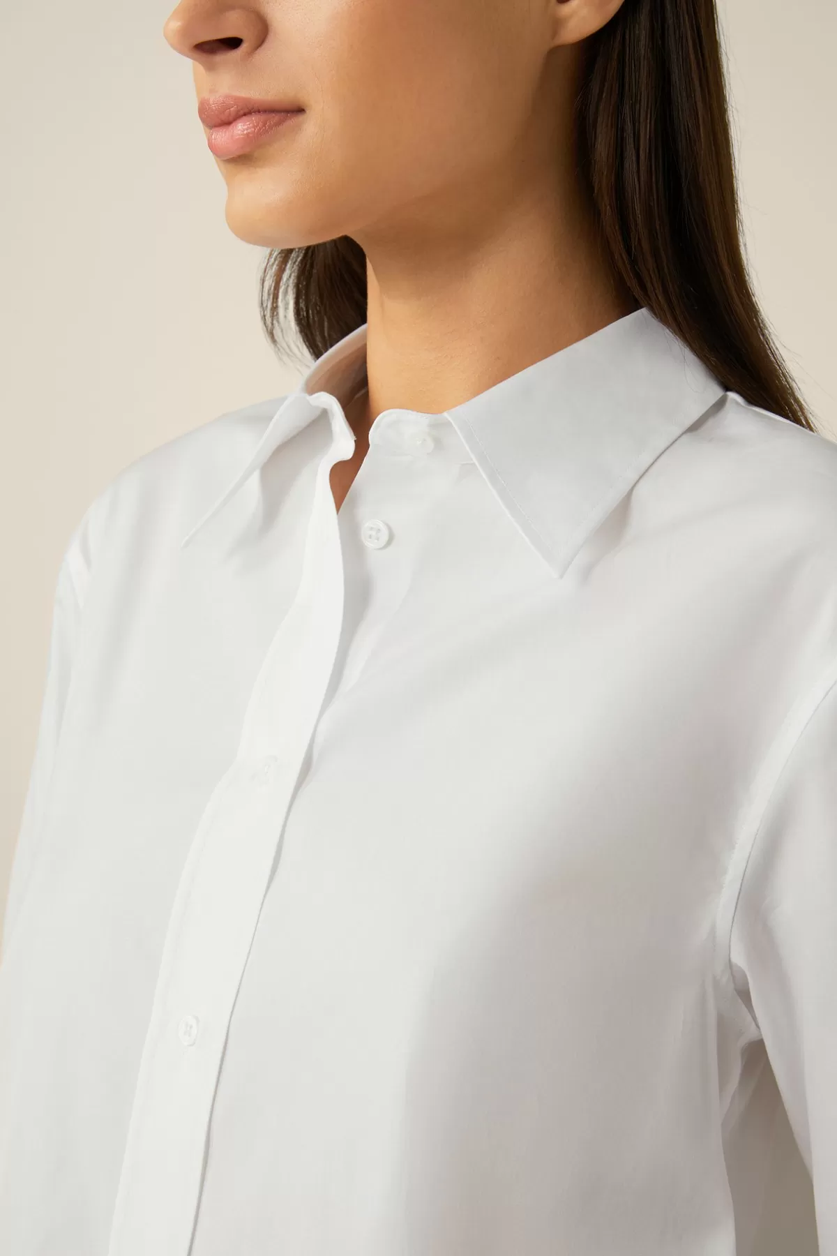 Cheap Popeline-Baumwoll-Hemd-Bluse In Damen Blusen & Tops