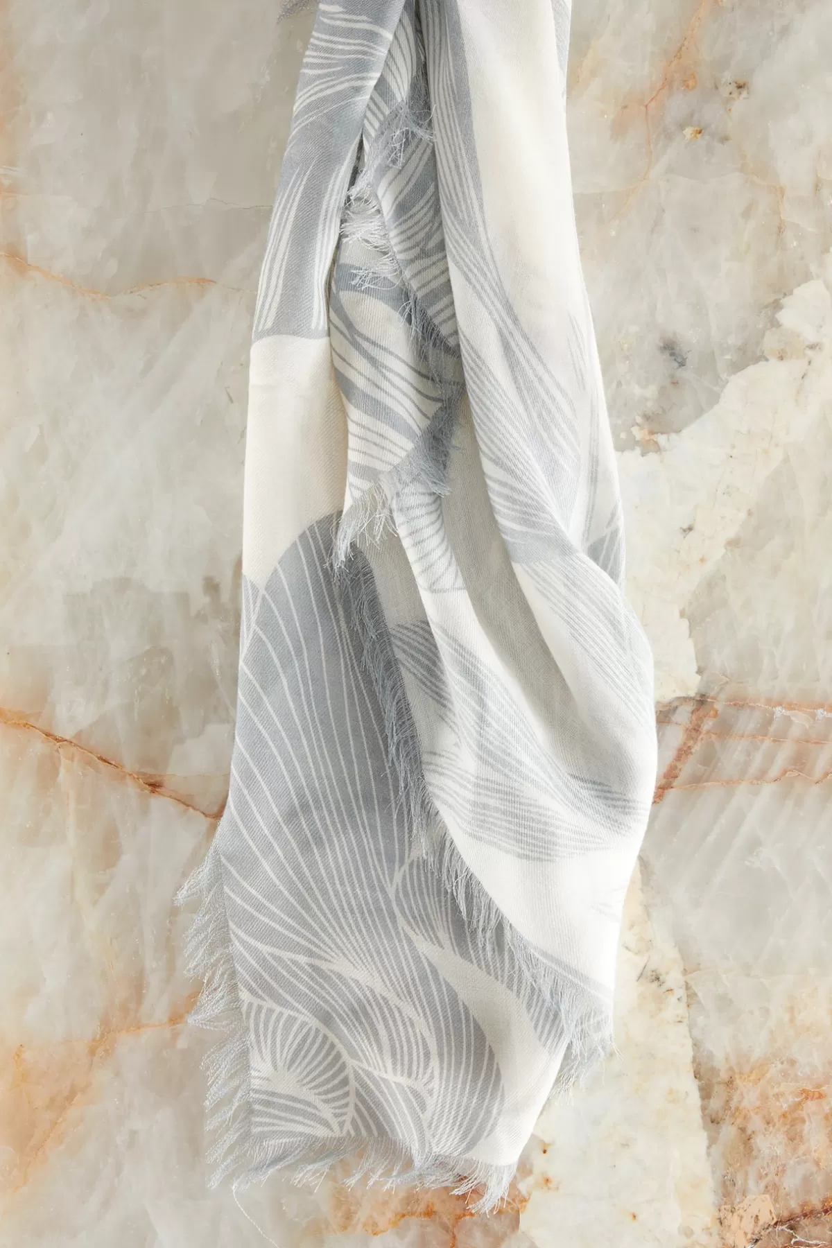 Discount Print-Tuch Aus Modal In Damen Mutzen & Schals