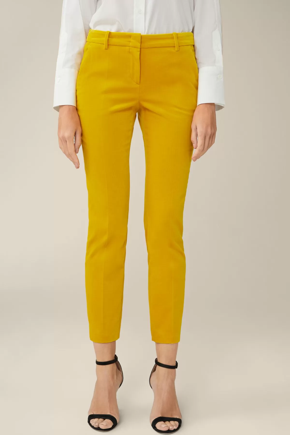 Clearance Samt-Anzug-Hose In Damen Hosen & Jeans