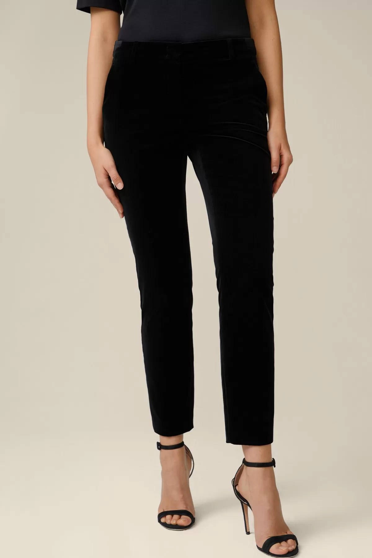 Best Sale Samt-Anzug-Hose In Damen Hosen & Jeans