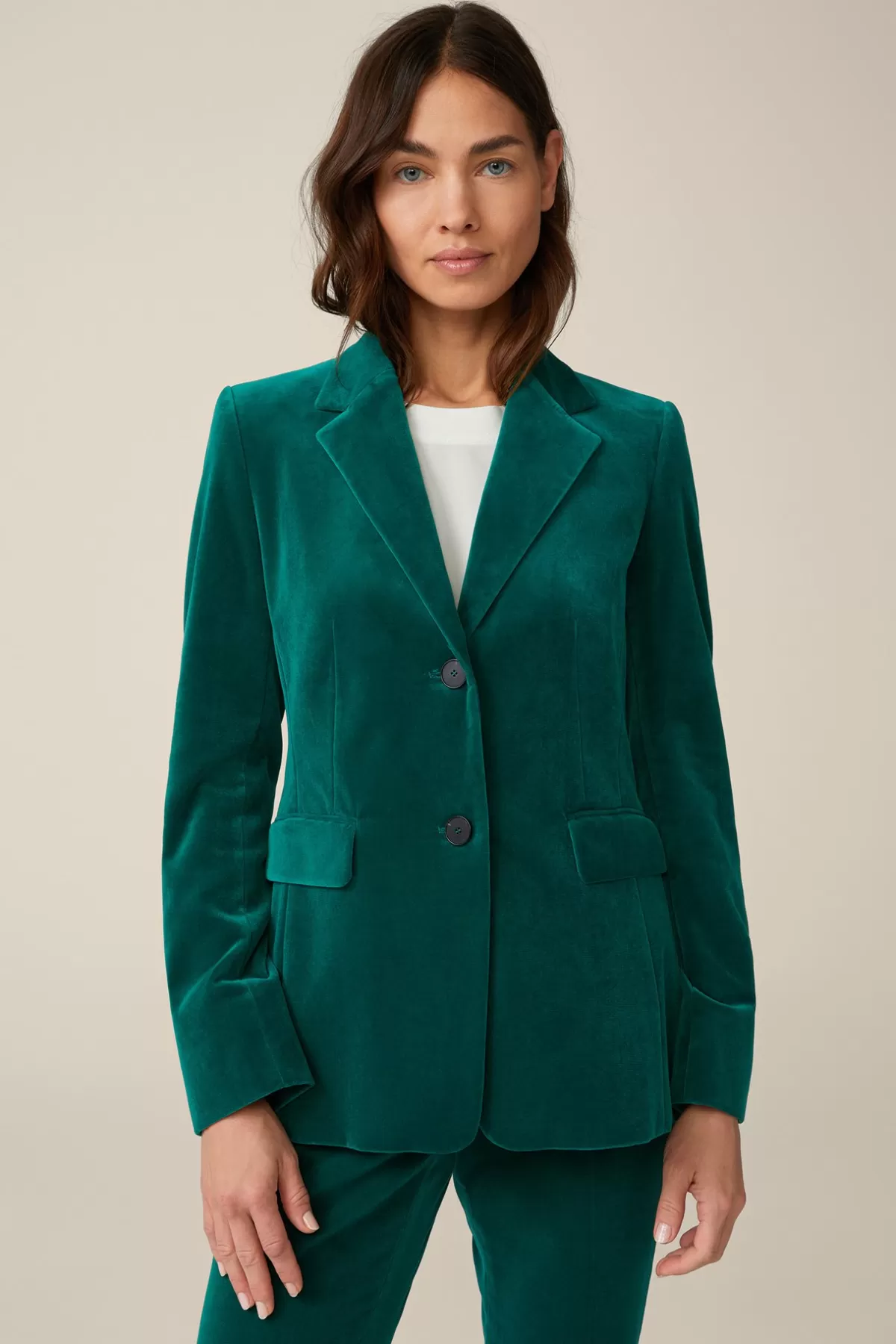 Best Sale Samt-Blazer In Damen Blazer