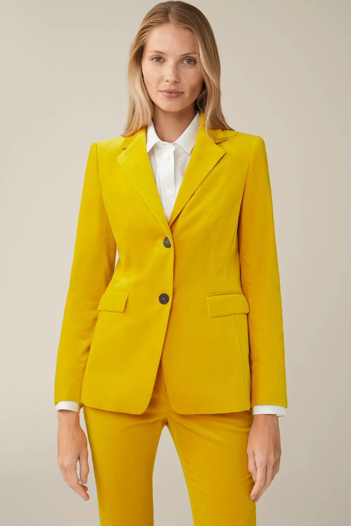 Fashion Samt-Blazer In Damen Blazer