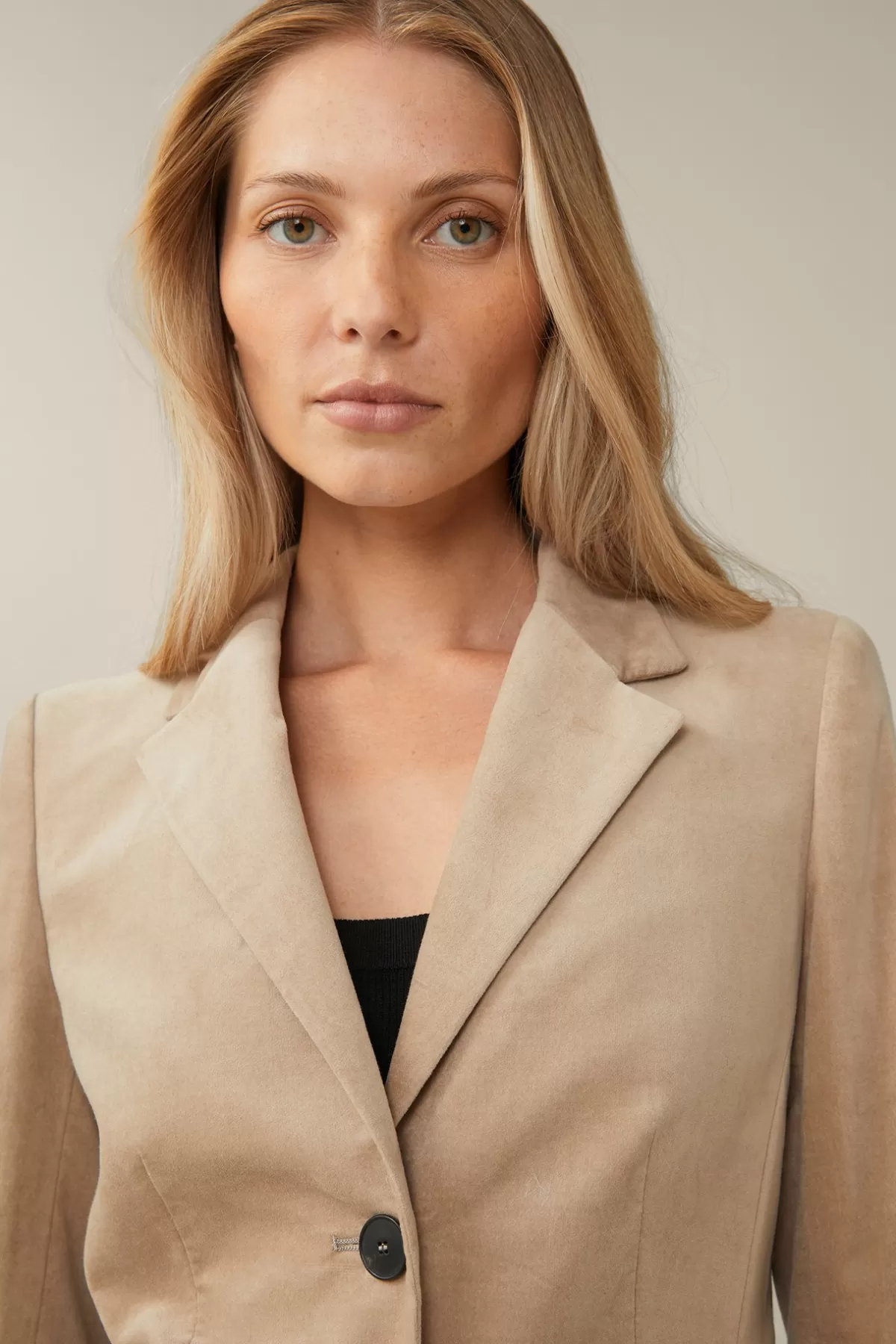 Online Samt-Blazer In Damen Blazer