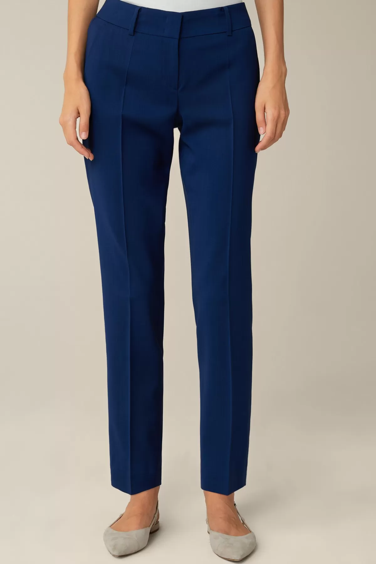 Outlet Schurwoll-Anzug-Hose In Damen Hosen & Jeans