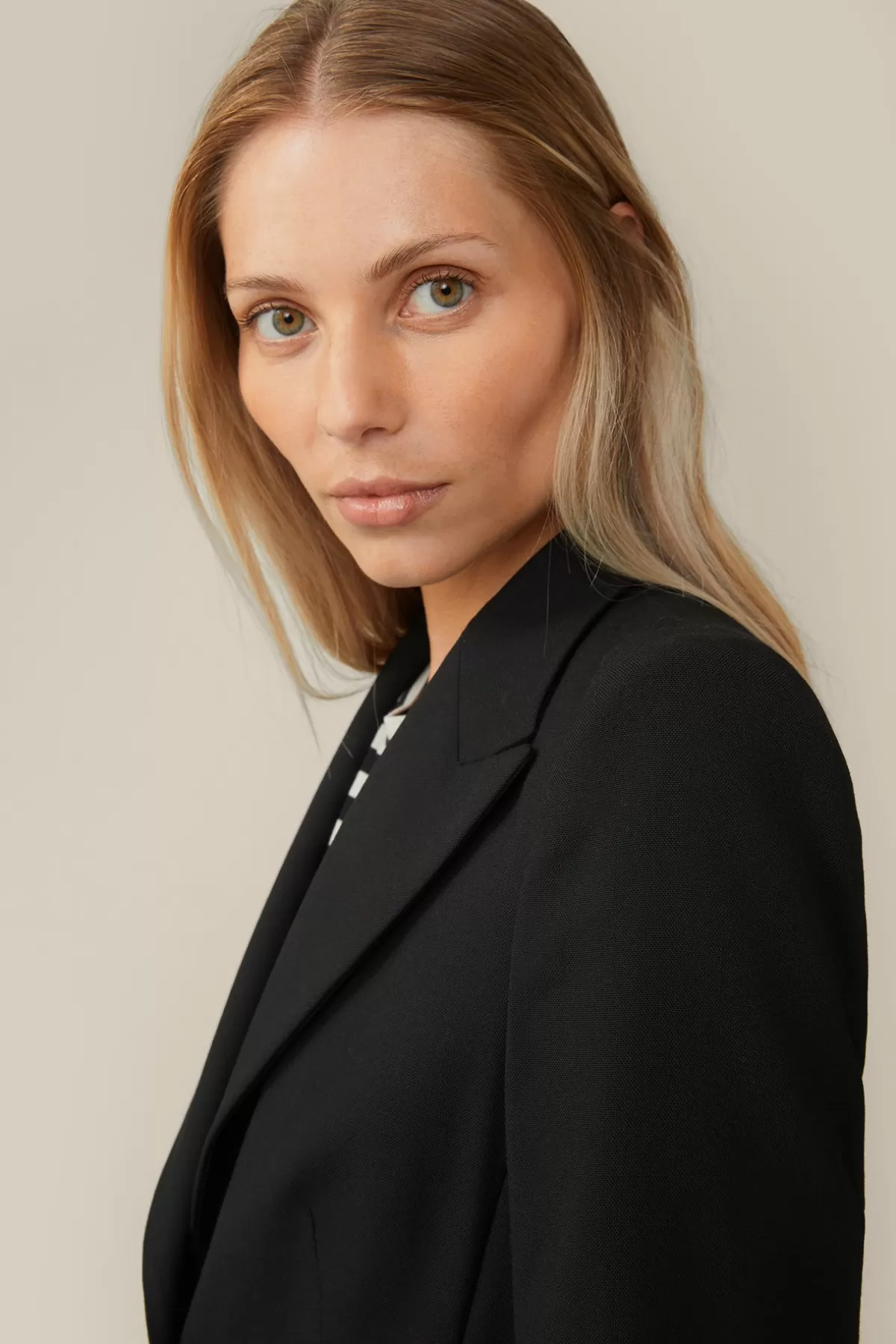 Flash Sale Schurwoll-Blazer In Damen Blazer