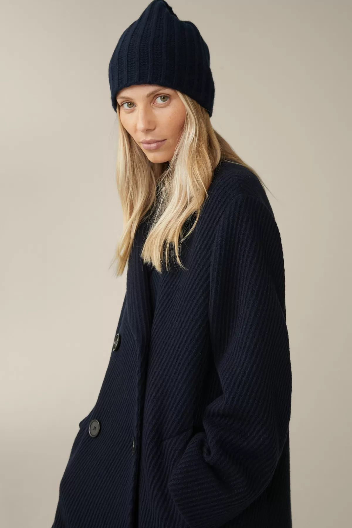 Best Sale Schurwoll-Cashmere Mutze In Damen Mutzen & Schals
