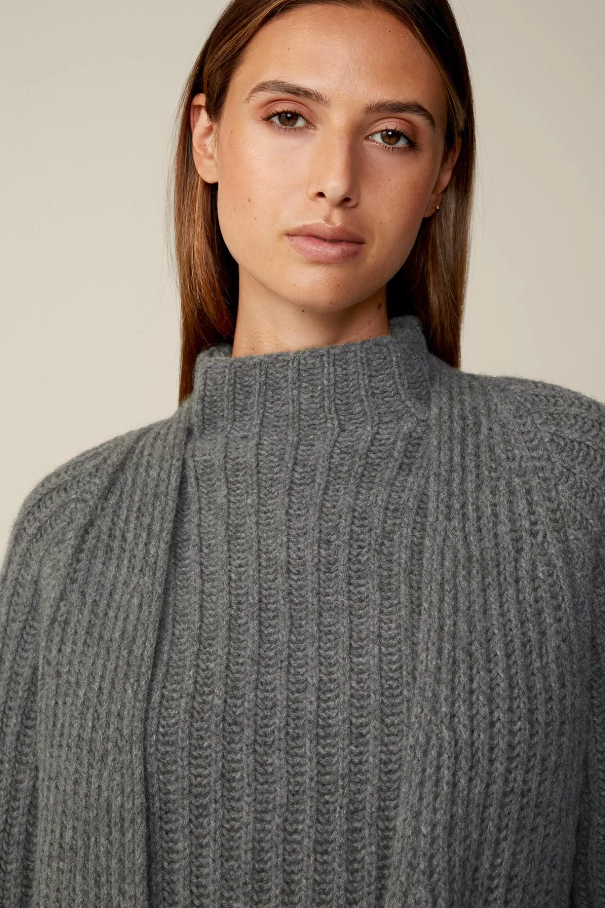 Store Schurwoll-Cashmeremix-Cardigan In Damen Strick
