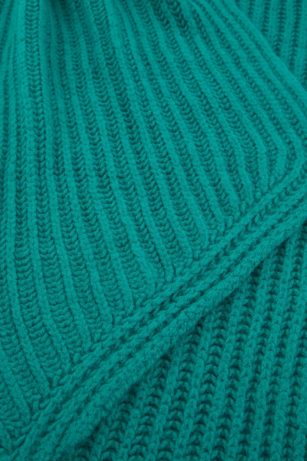 Flash Sale Schurwoll-Cashmere-Schal In Smaragd Damen Mutzen & Schals