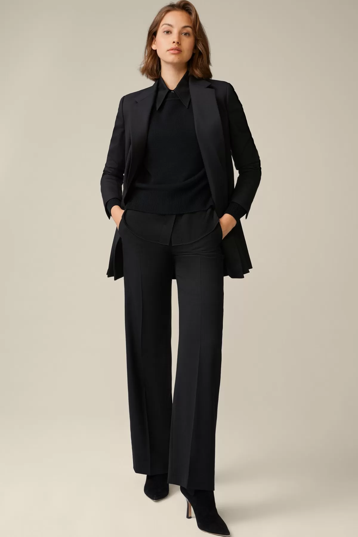 Online Schurwoll-Marlene-Hose In Damen Hosen & Jeans