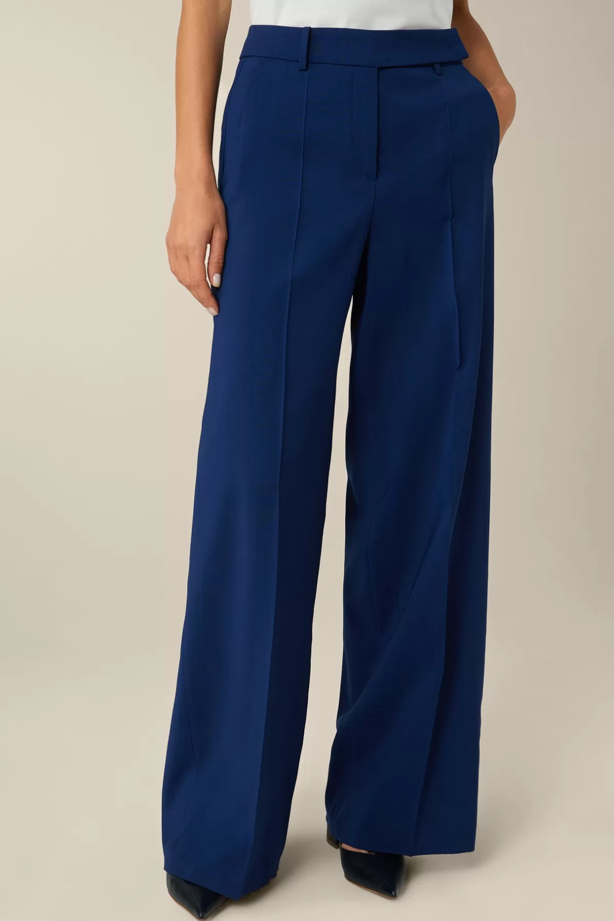 Hot Schurwoll-Palazzo-Hose In Damen Hosen & Jeans