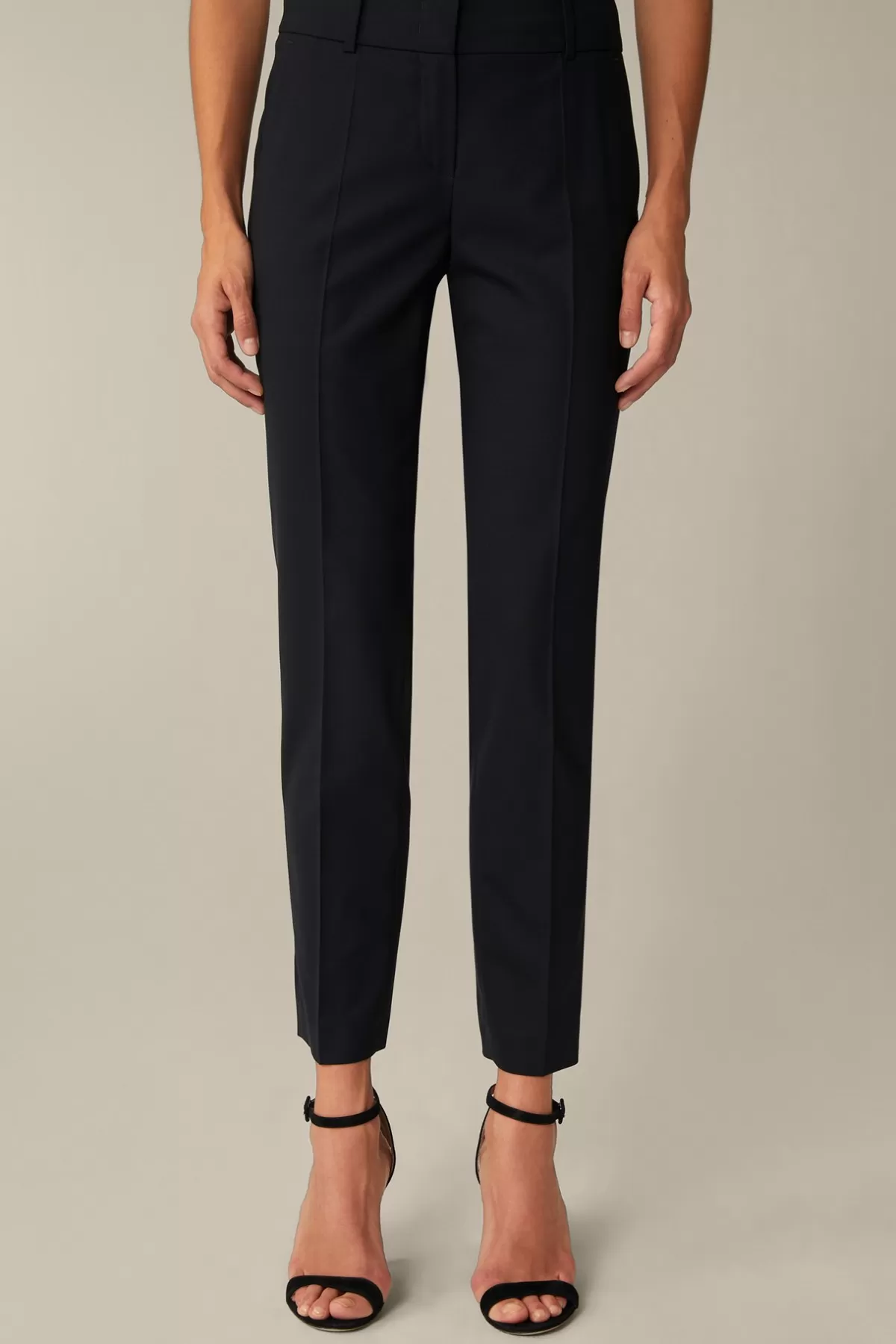 Online Schurwoll-Stretch-Hose In Damen Hosen & Jeans
